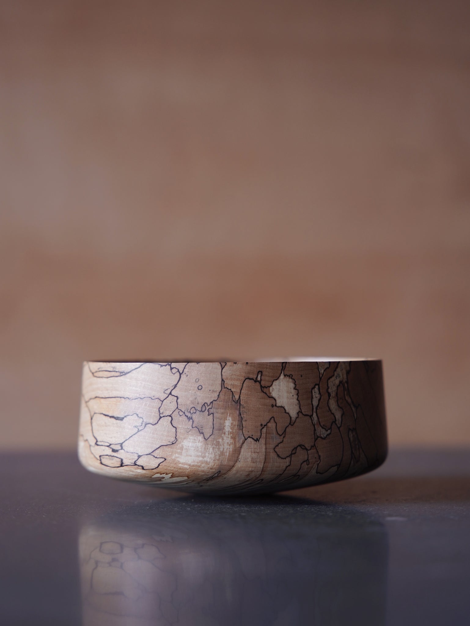 Bowl - in Spalted Beech