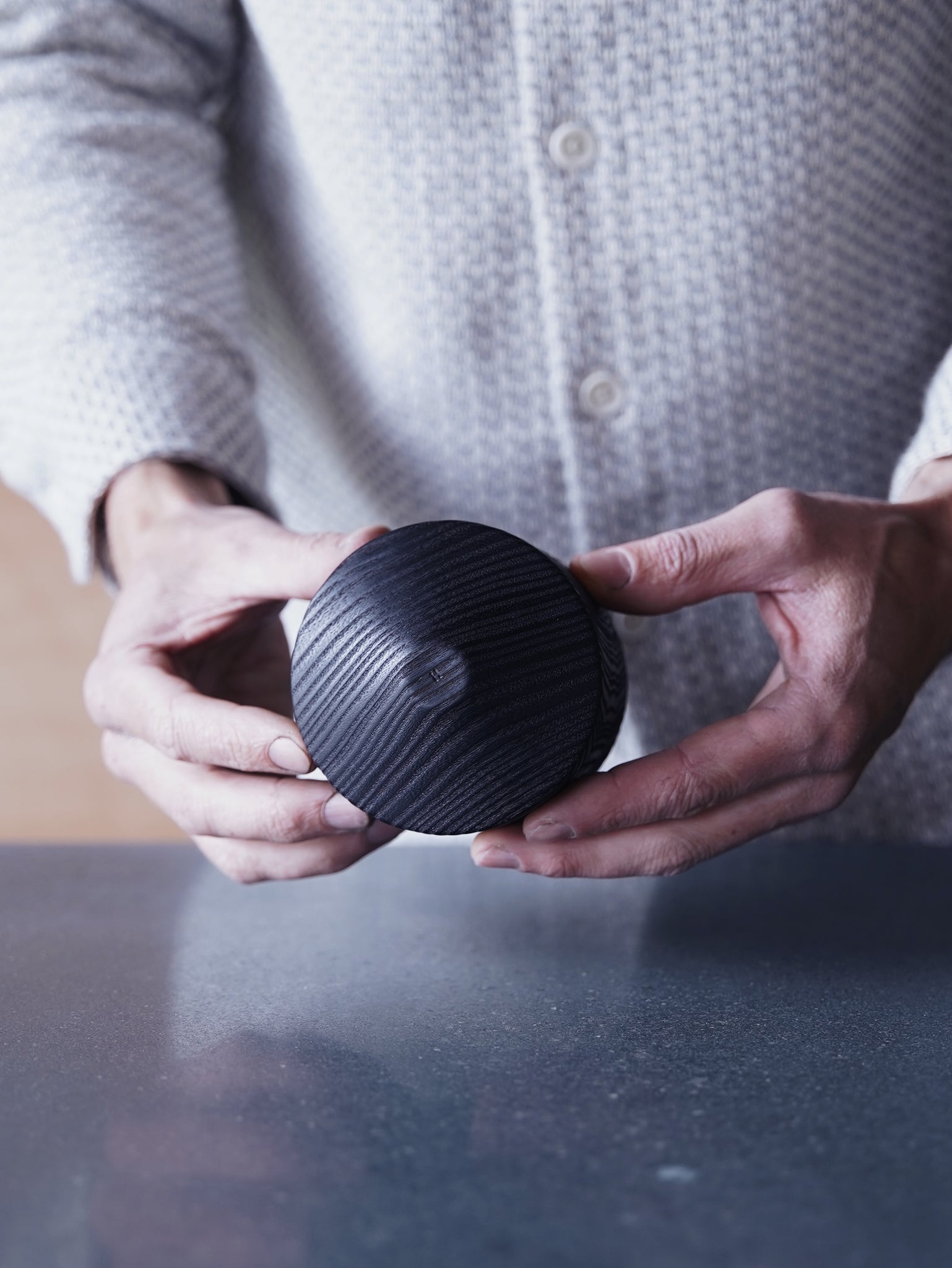 Yakisugi Vessel - in Ash