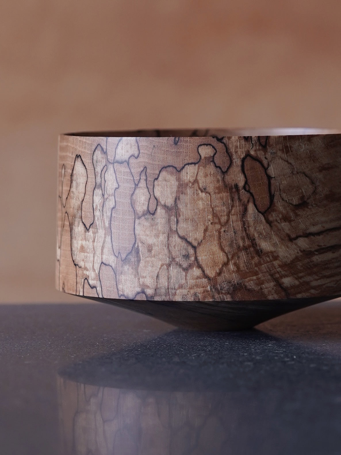 Bowl - in Spalted Beech