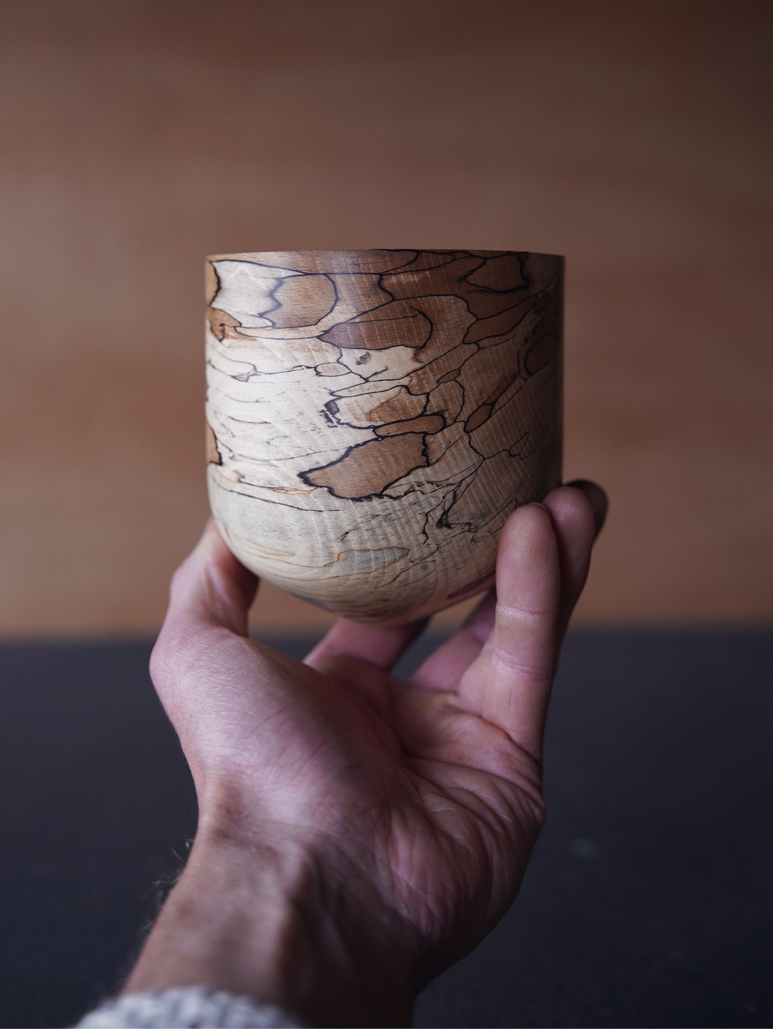 Vessel - in Spalted Beech