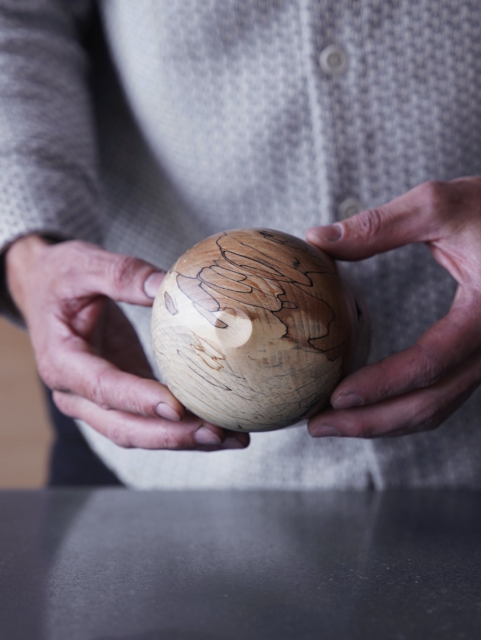 Vessel - in Spalted Beech