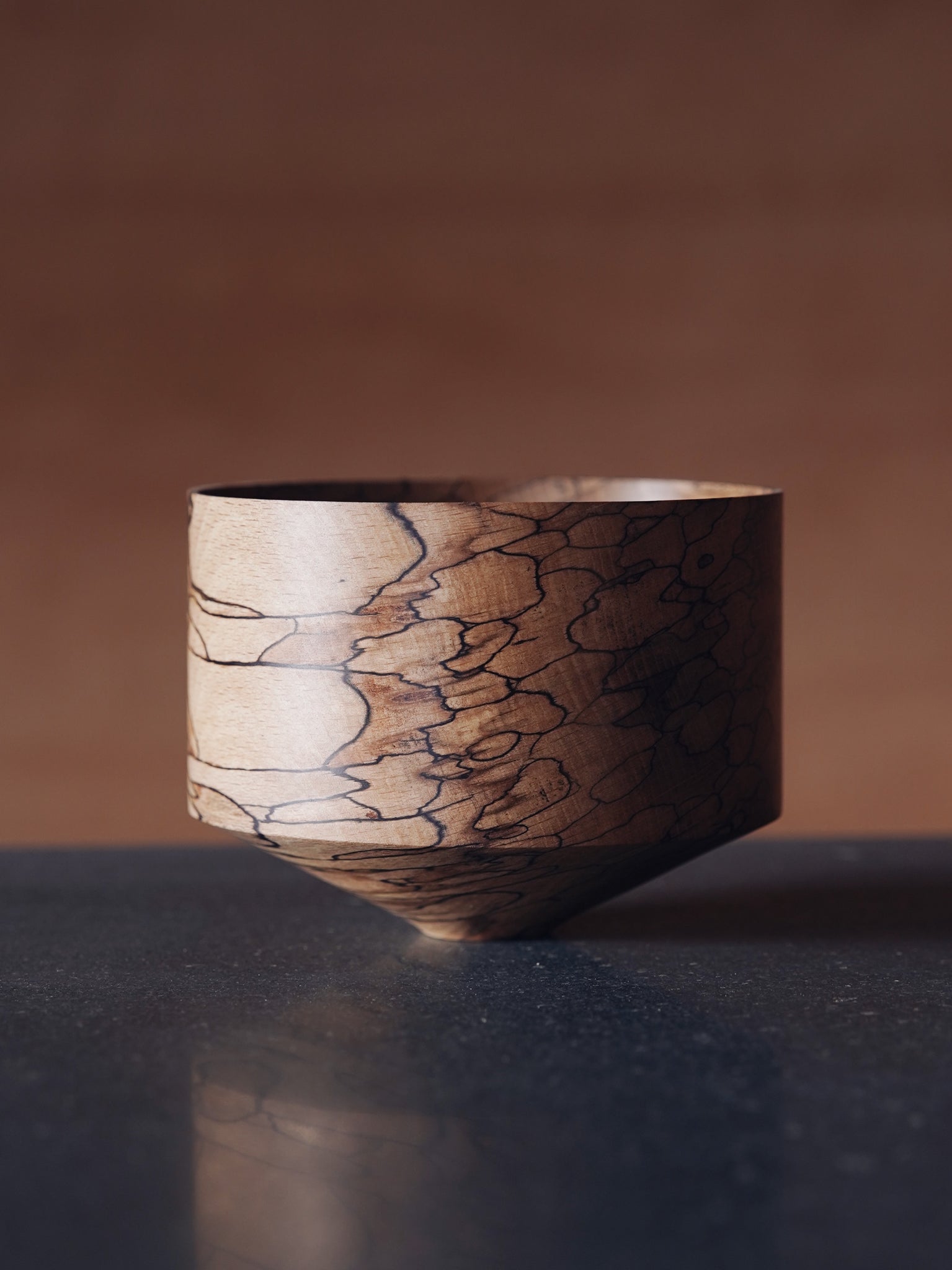 Bowl - in Spalted Beech