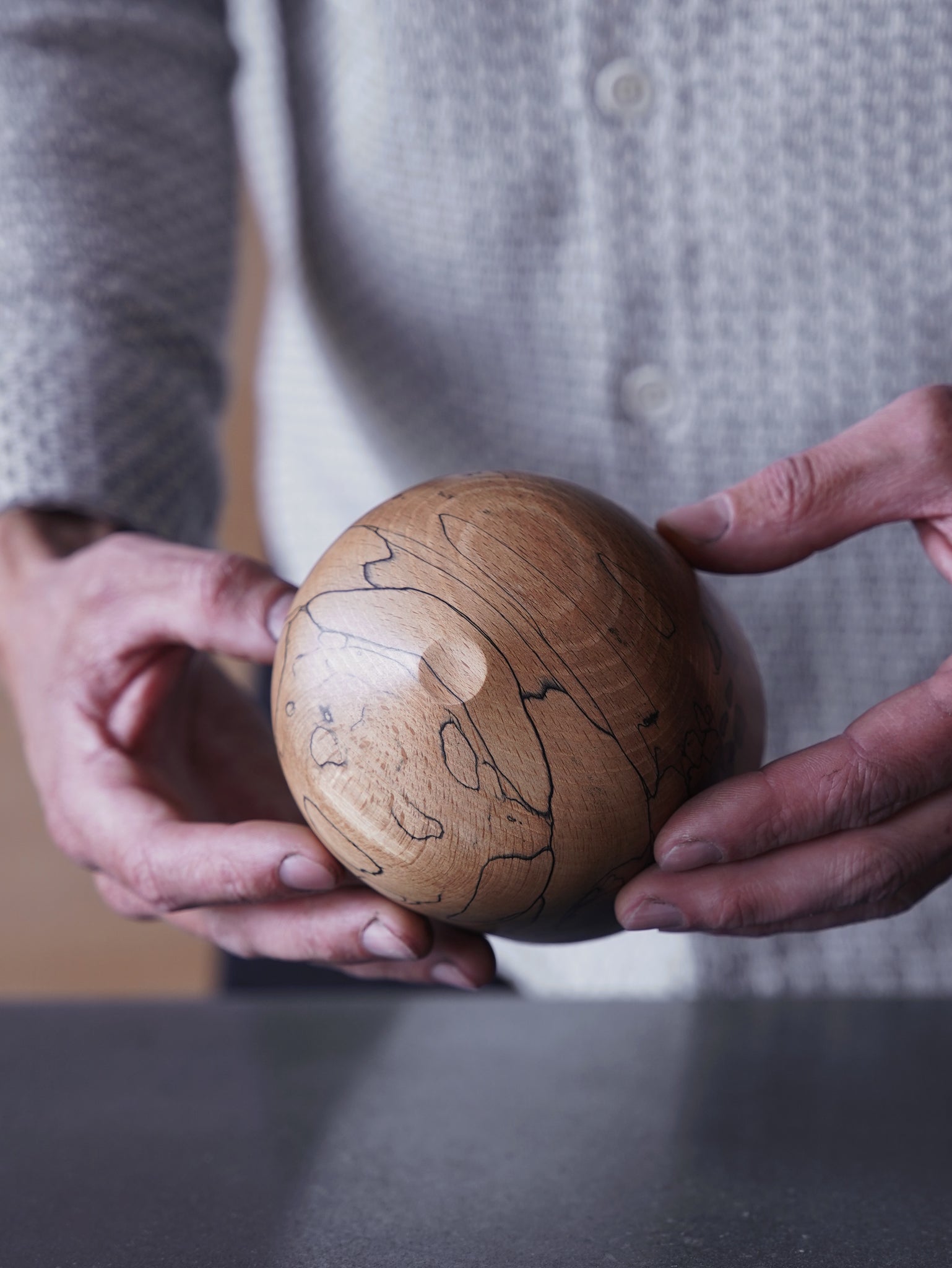 Vessel - in Spalted Beech