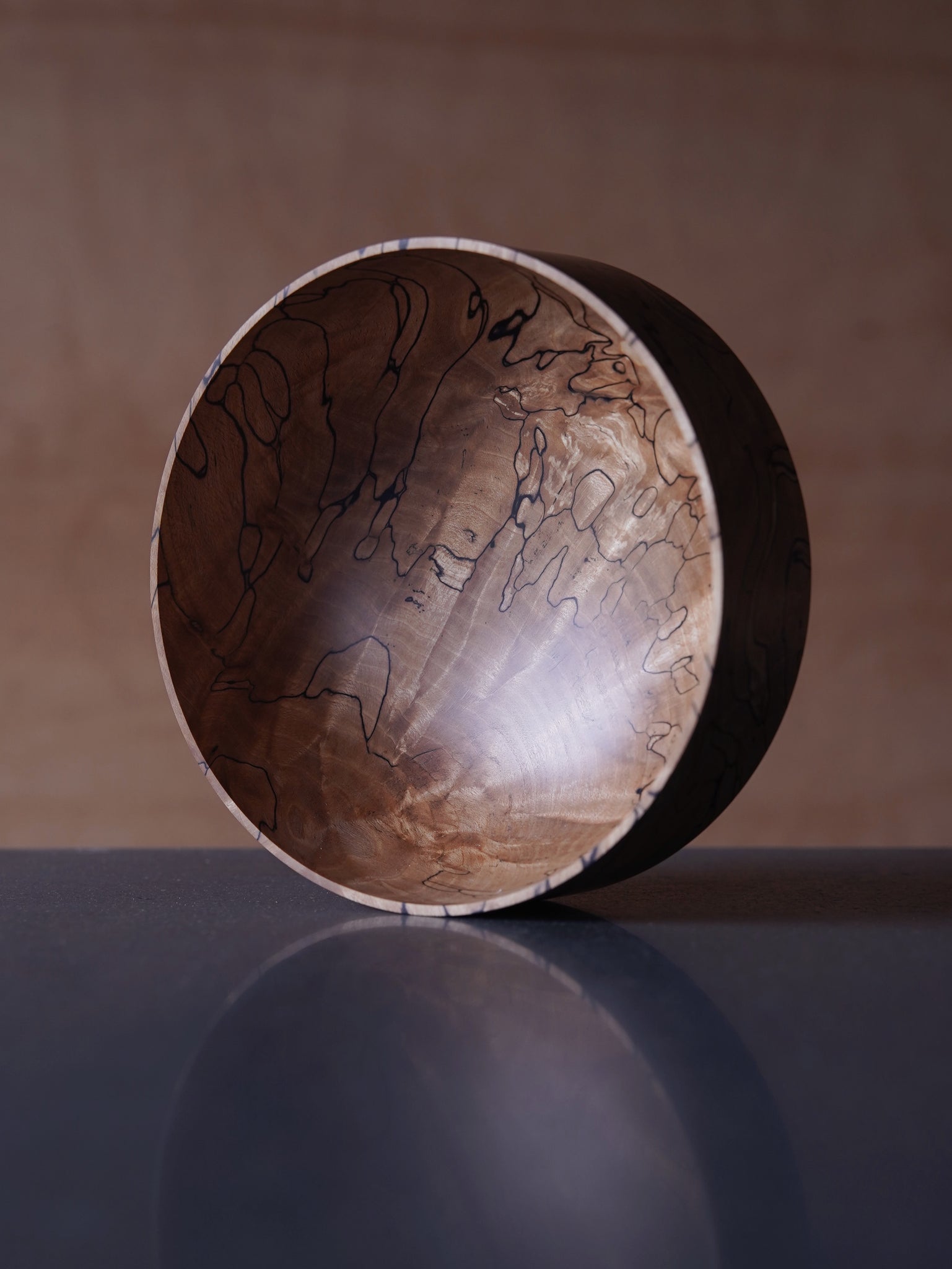 Bowl - in Spalted Beech