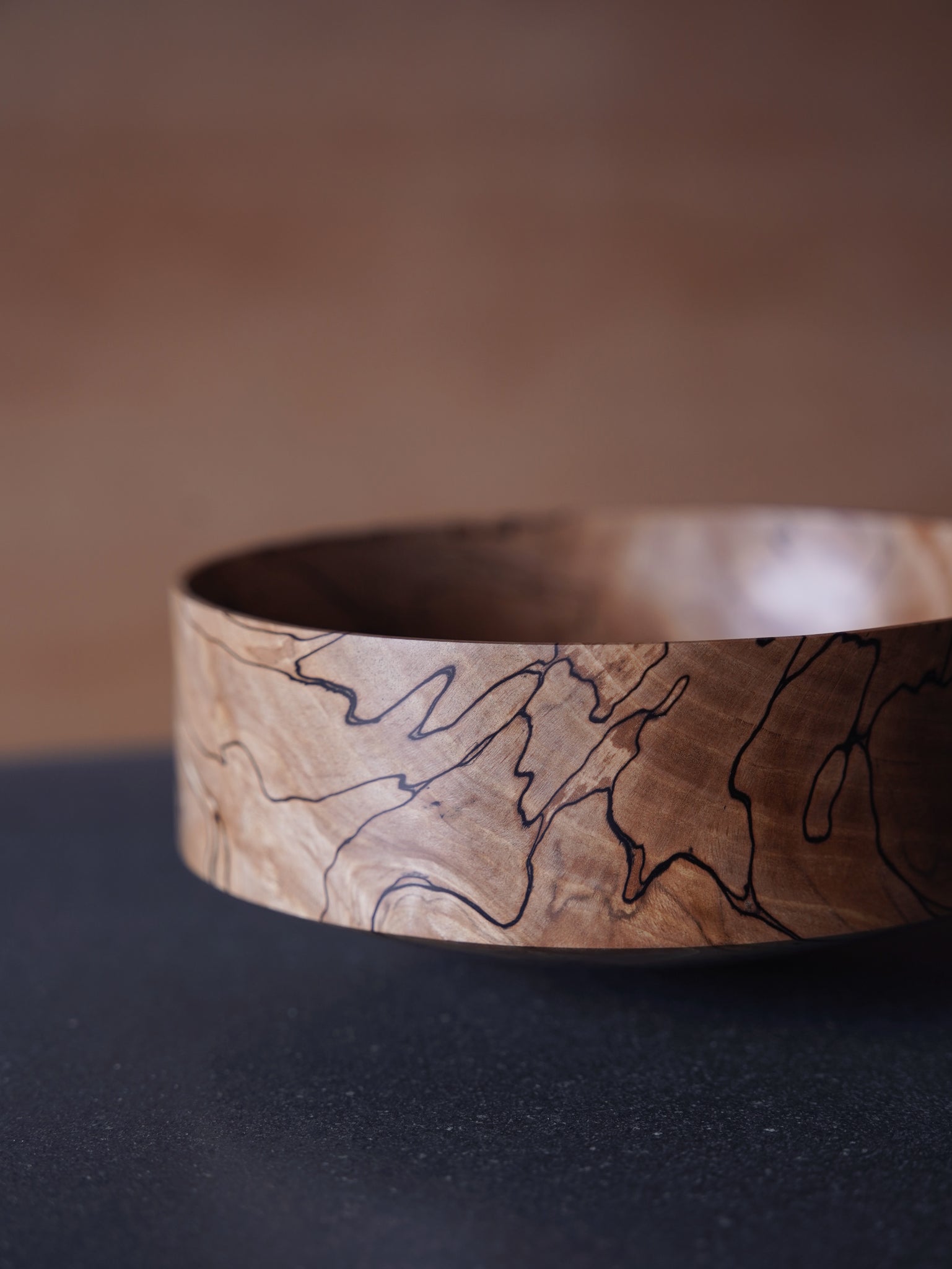 Bowl - in Spalted Beech
