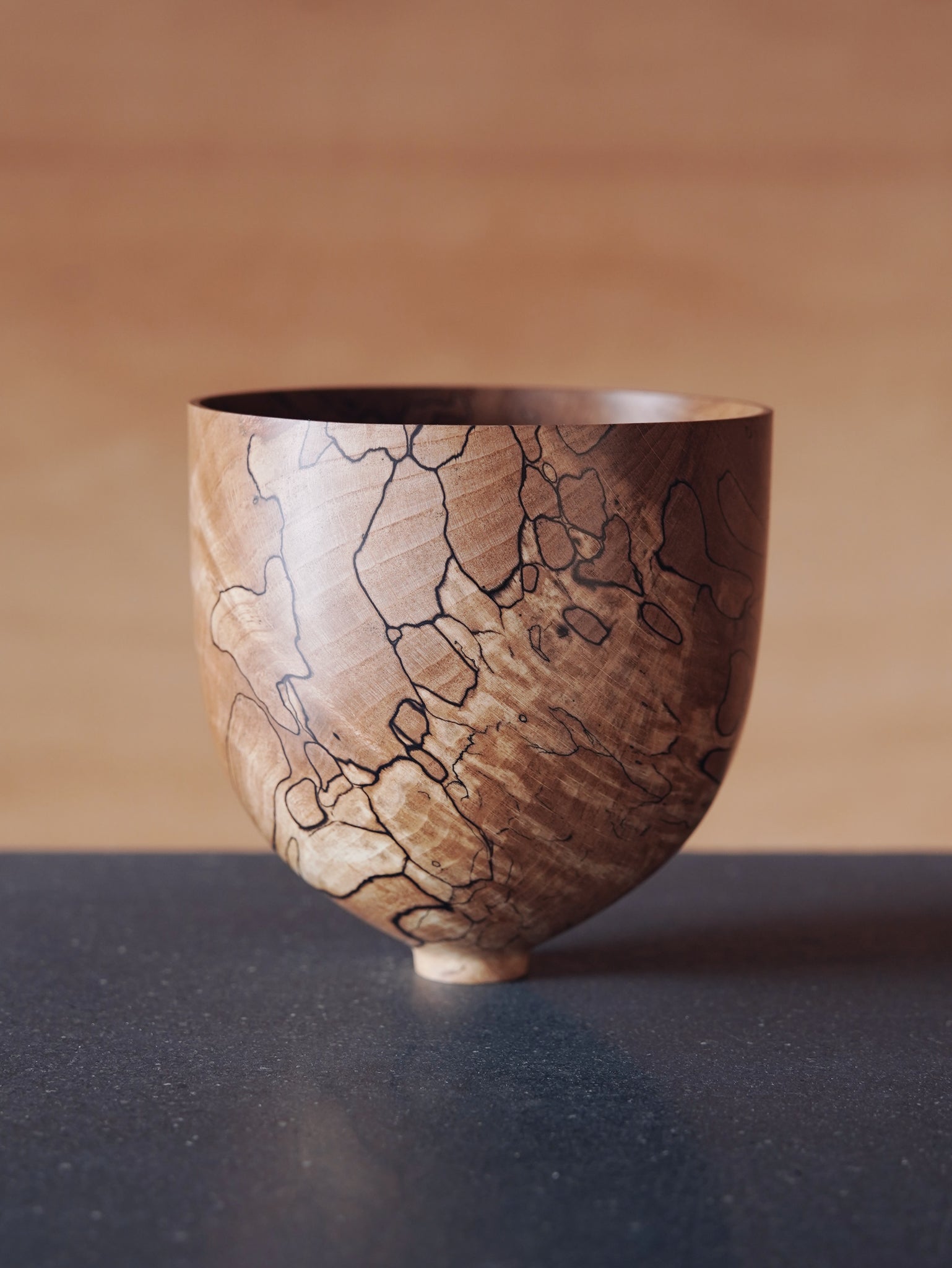Vessel - in Spalted Beech