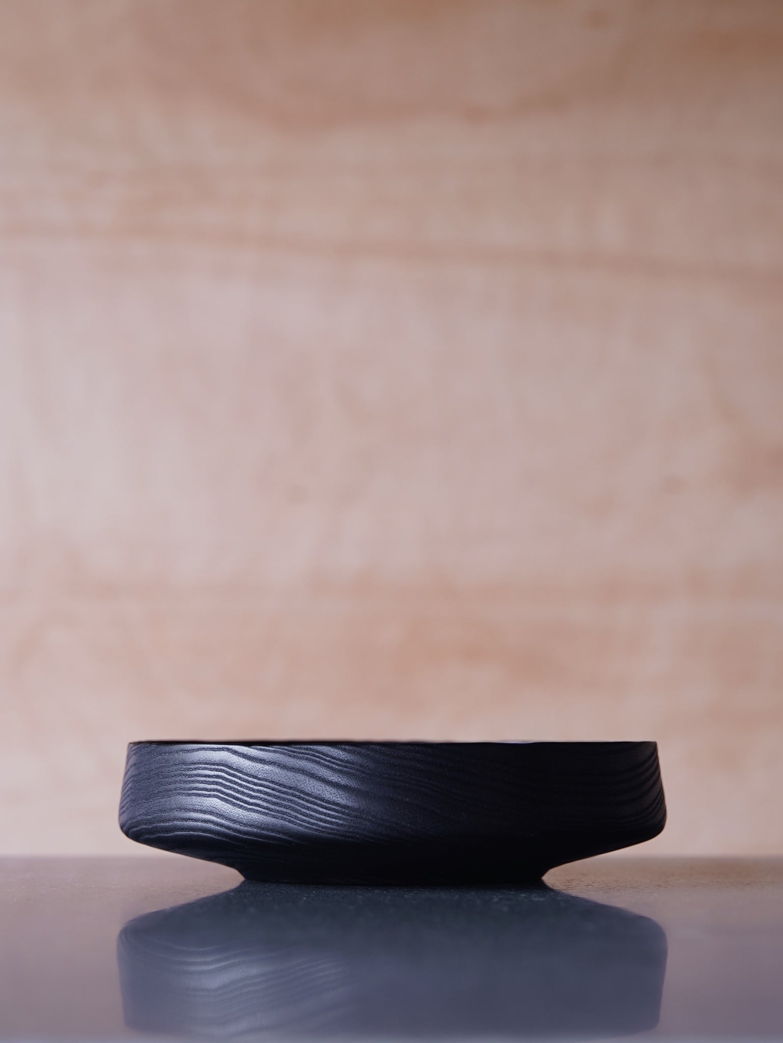 Yakisugi Low Bowl - in Ash