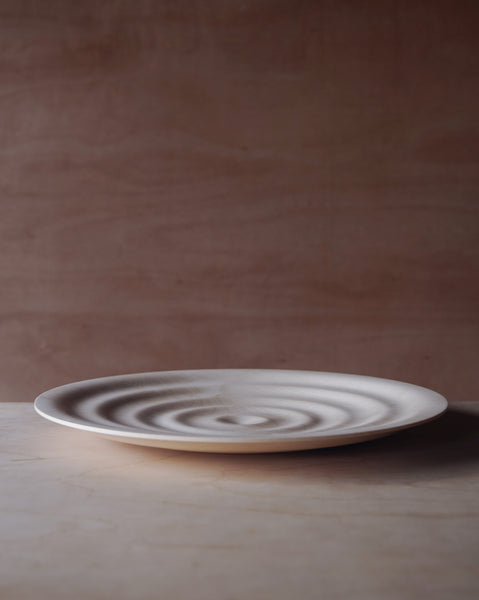 Wave Platter - in Sycamore