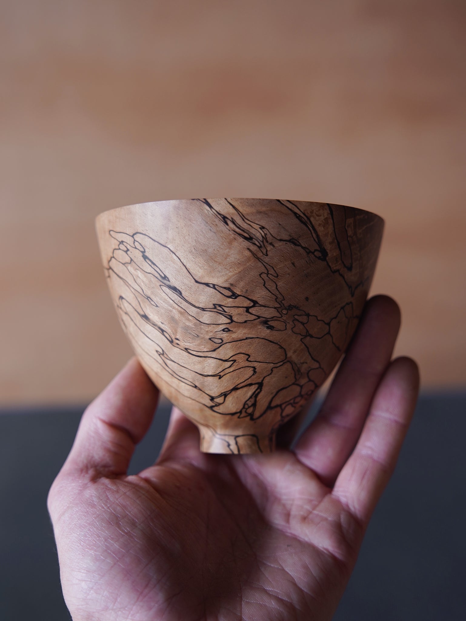 Vessel - in Spalted Beech