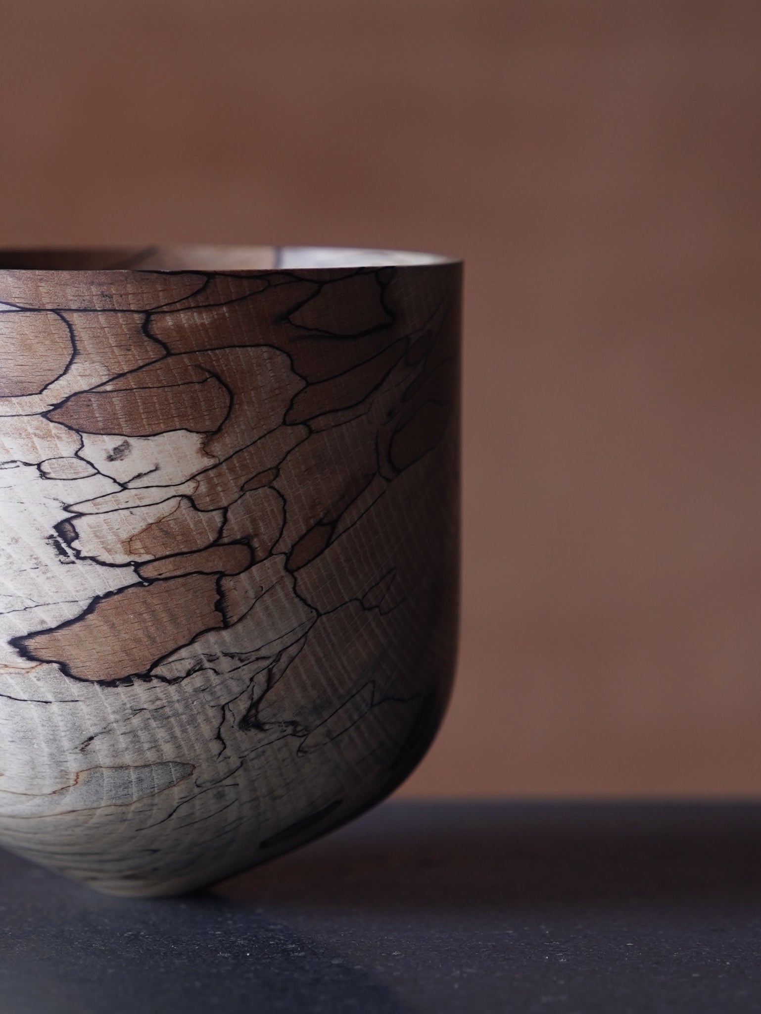 Vessel - in Spalted Beech