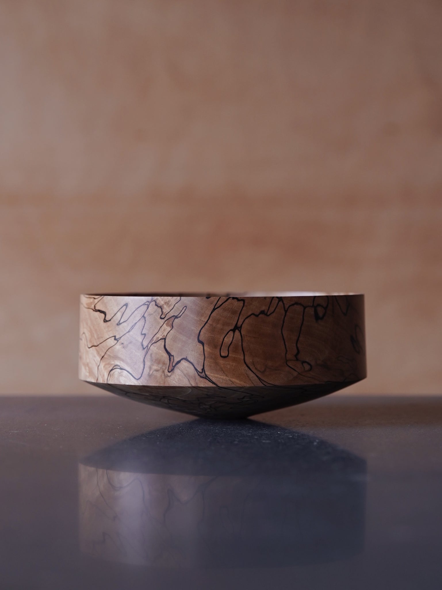 Bowl - in Spalted Beech