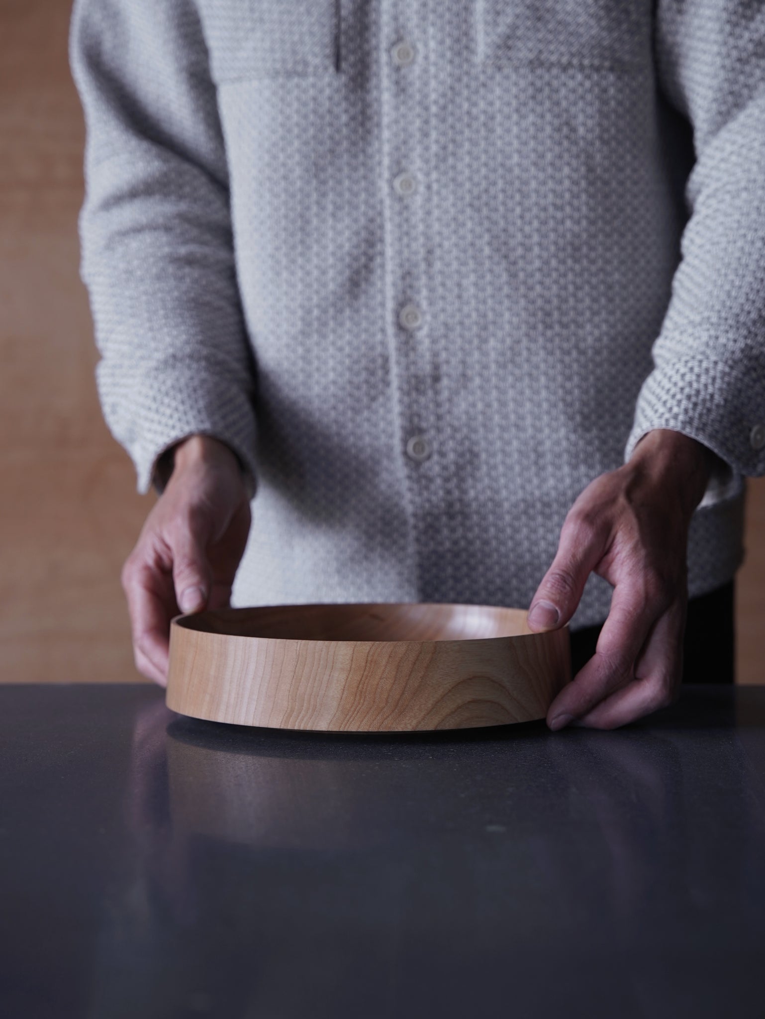 Low Bowl - in Ash