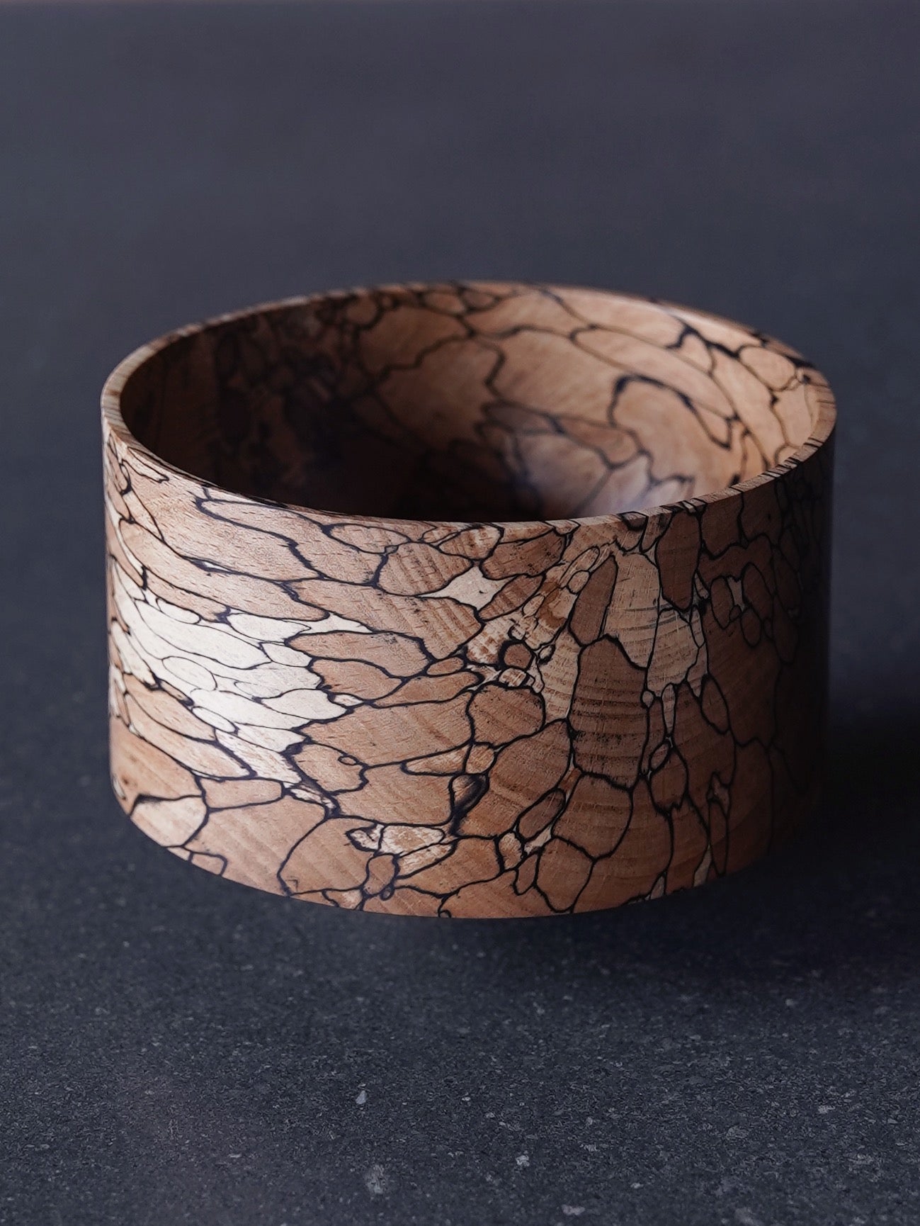 Bowl - in Spalted Beech