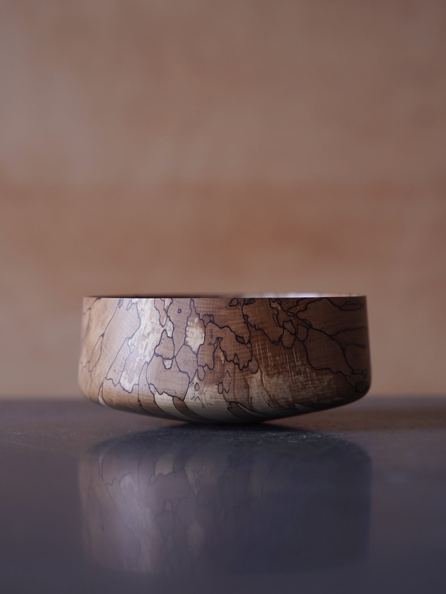 Bowl - in Spalted Beech