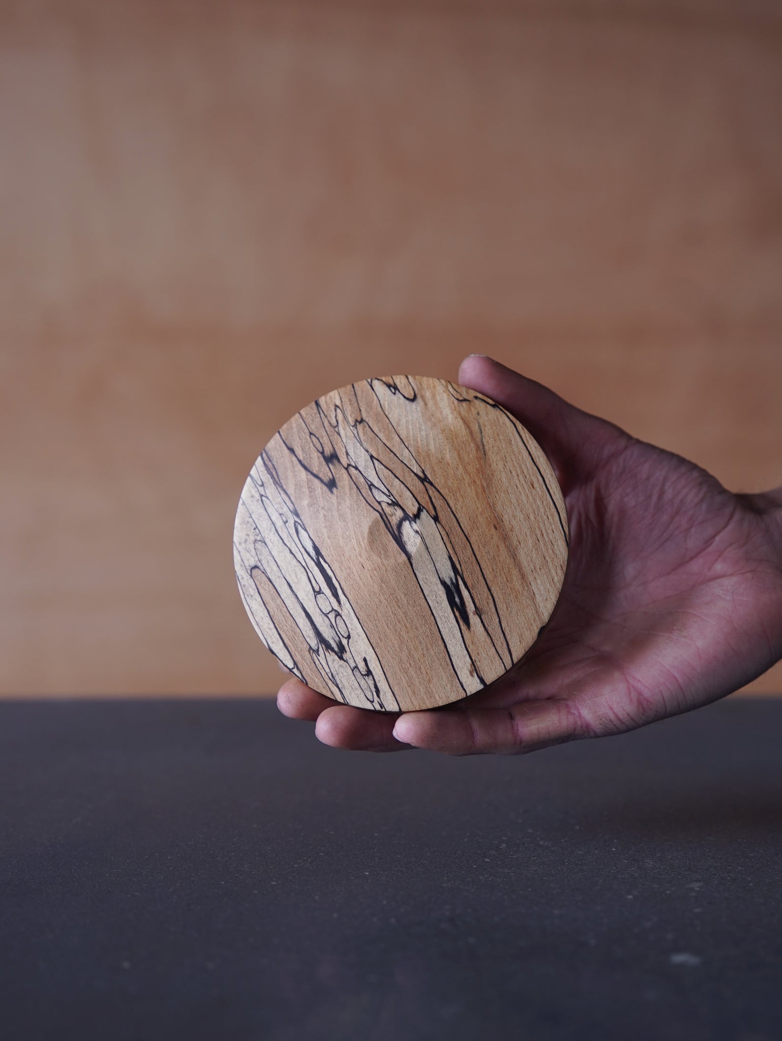Plate - in Spalted Beech