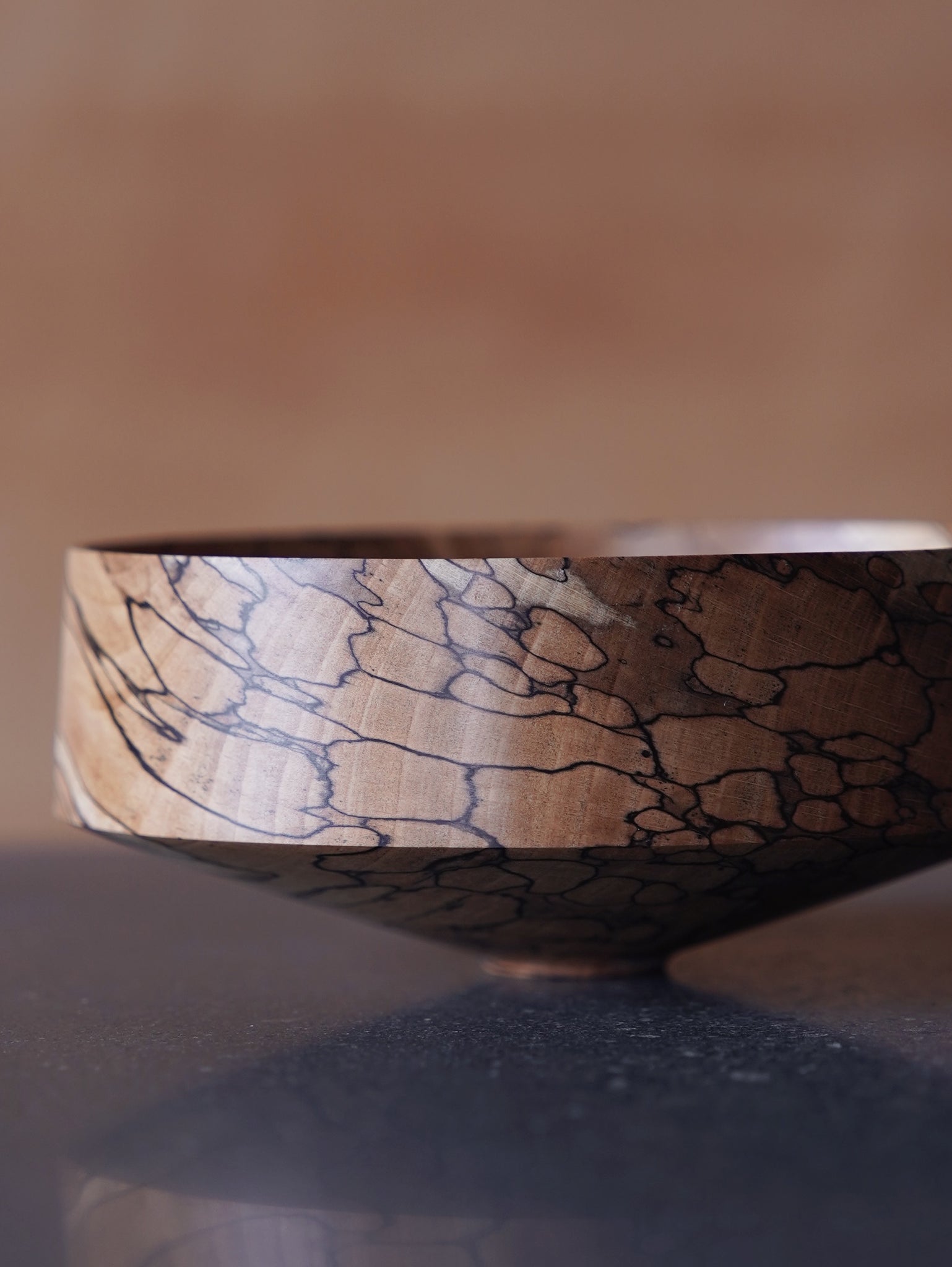 Bowl - in Spalted Beech