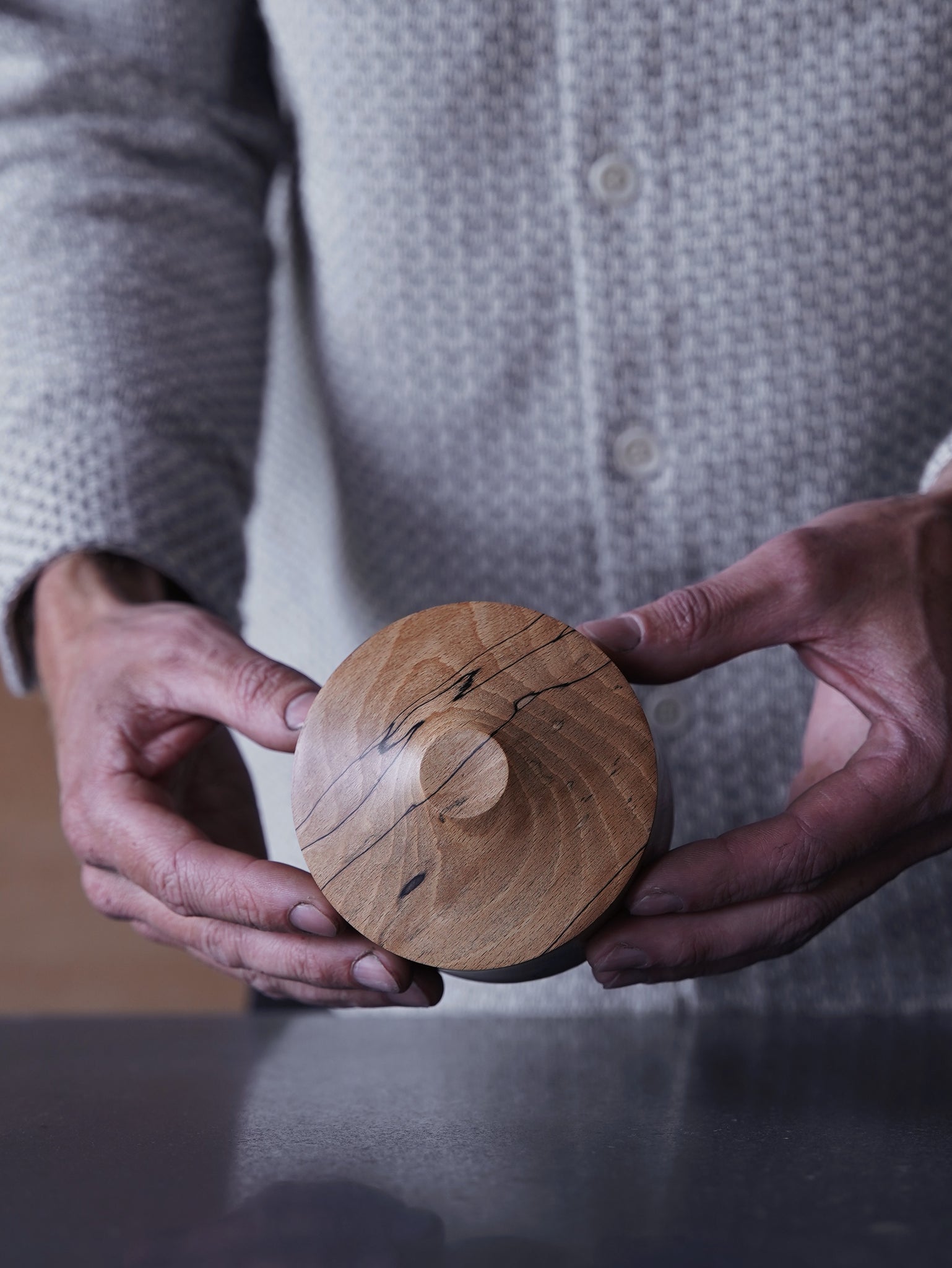 Bowl - in Spalted Beech