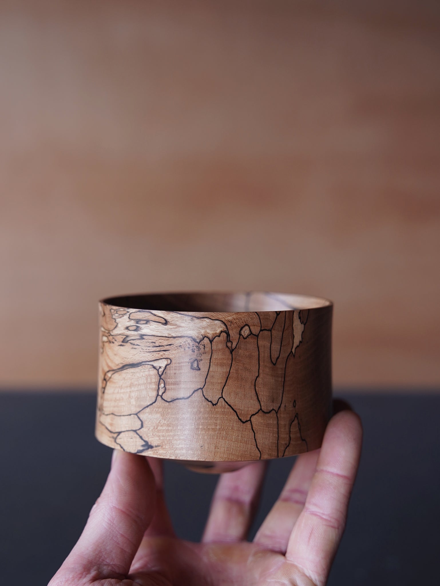 Bowl - in Spalted Beech