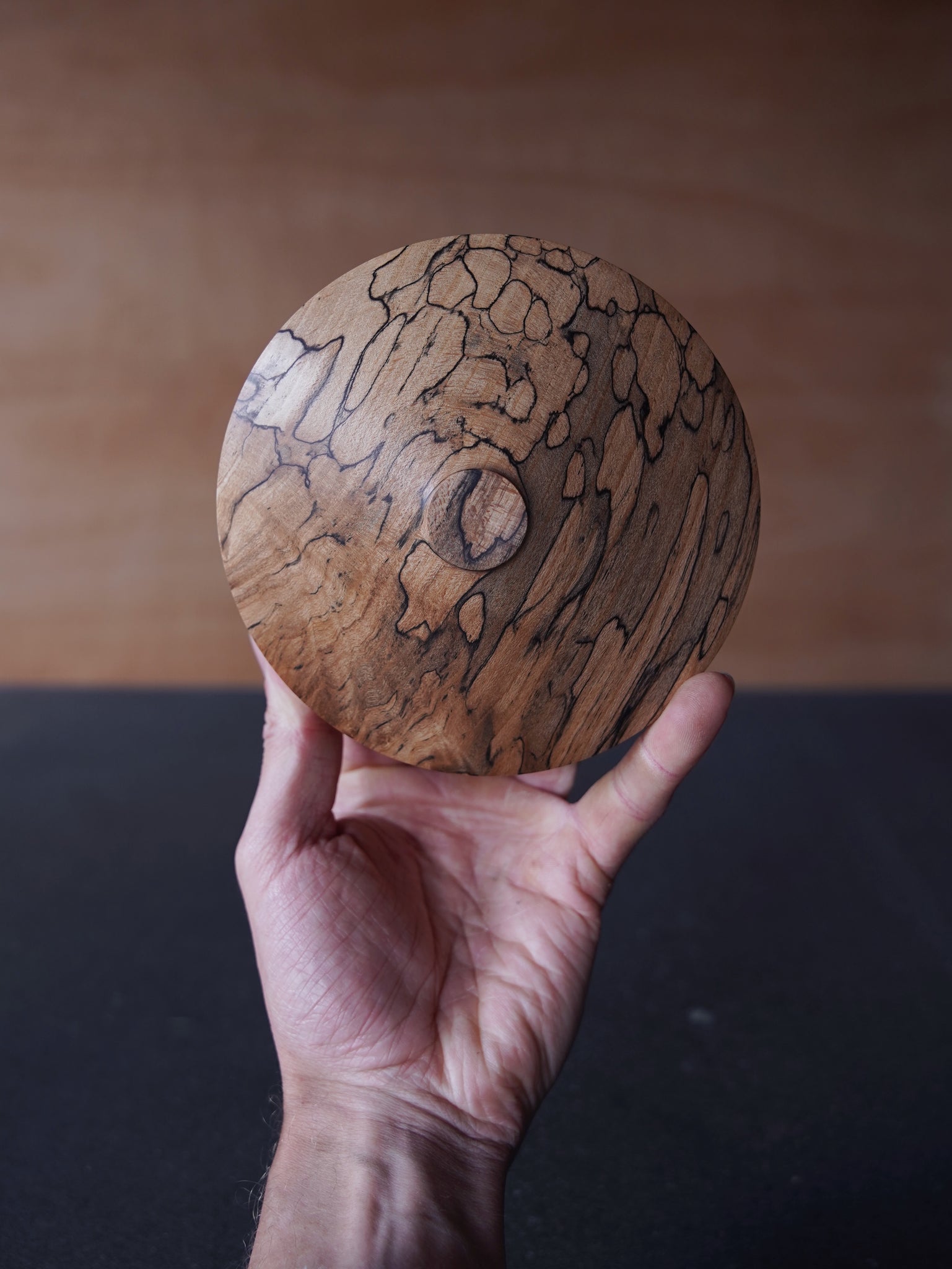 Bowl - in Spalted Beech