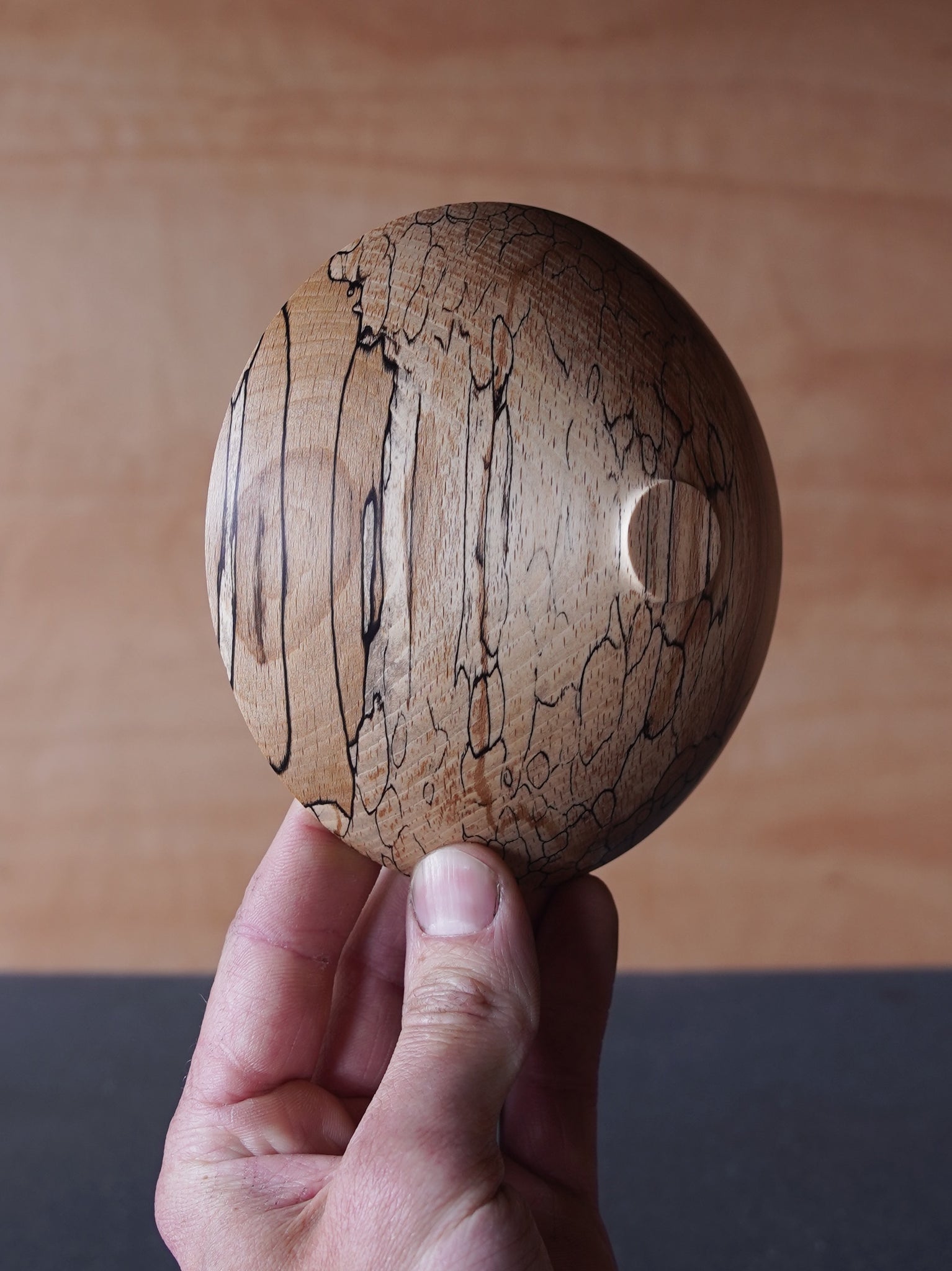Bowl - in Spalted Beech