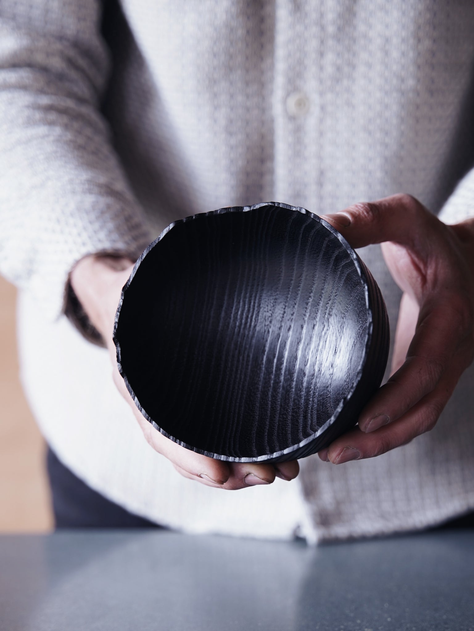 Yakisugi Bowl - in Ash