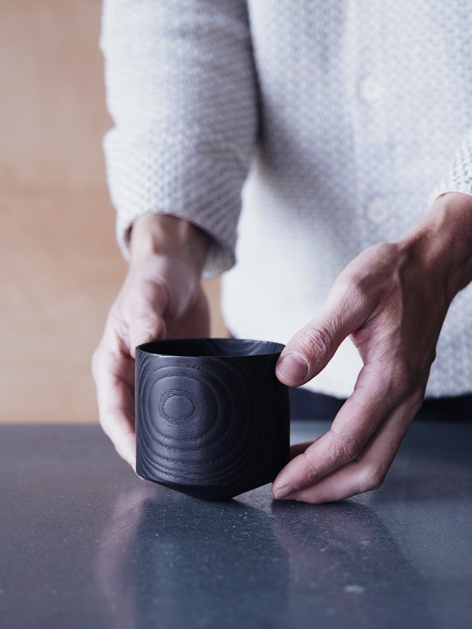 Yakisugi Vessel - in Ash