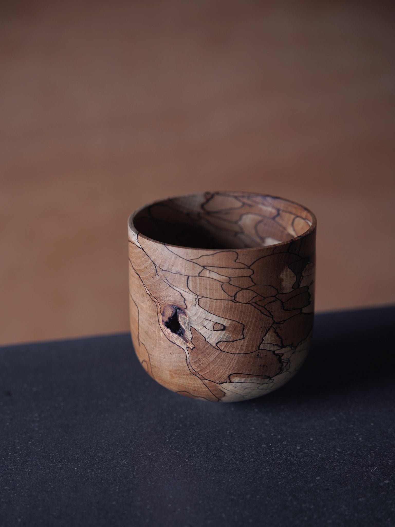 Vessel - in Spalted Beech