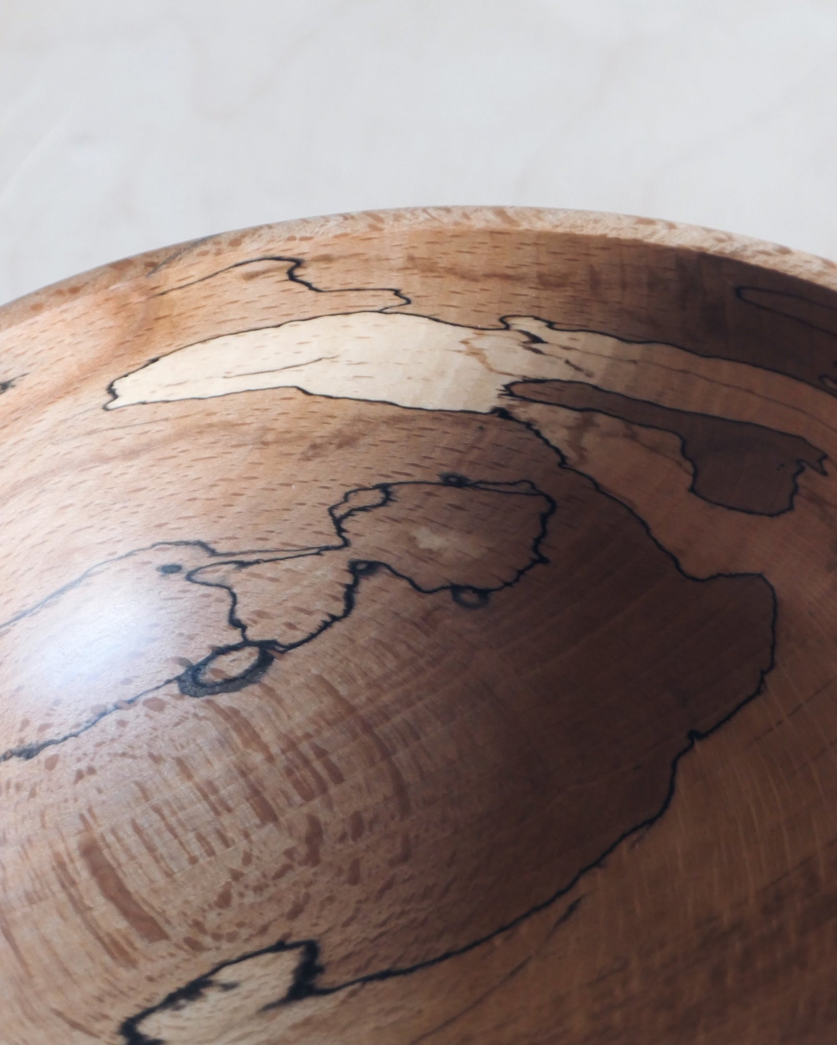 Bowl - in Spalted Beech