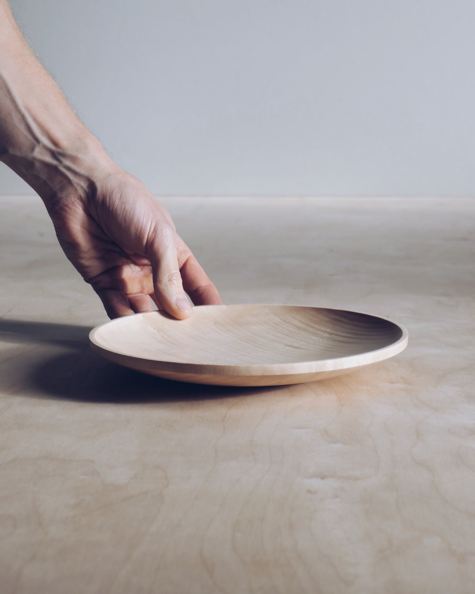 Plate - in Field Maple