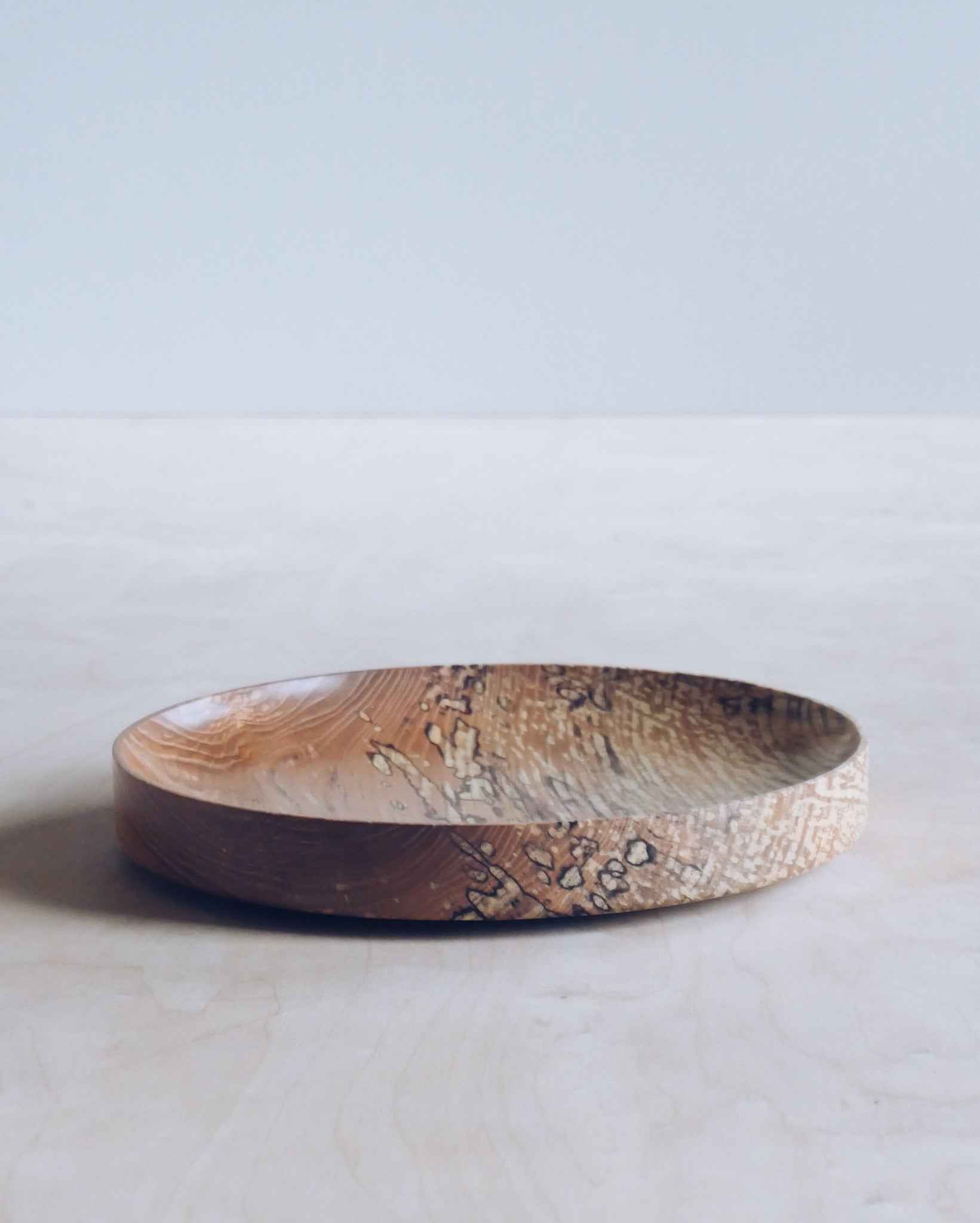 Plate - in Spalted Ash