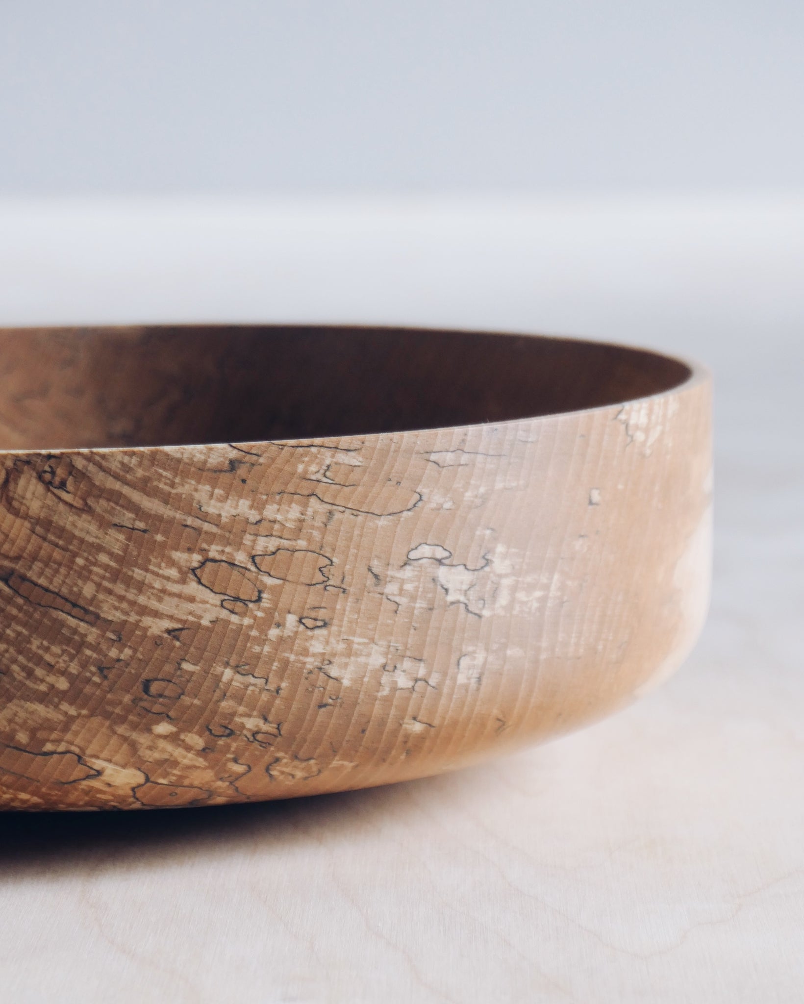 Bowl - in Spalted Beech