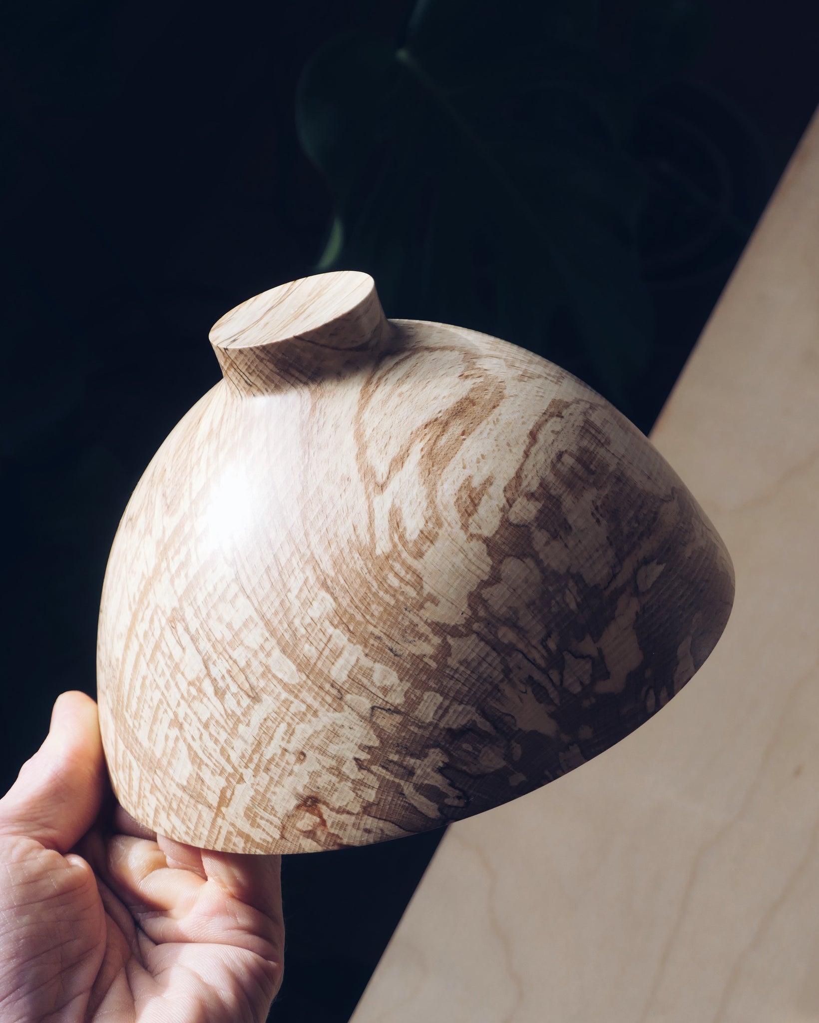 Vessel - in Spalted Beech