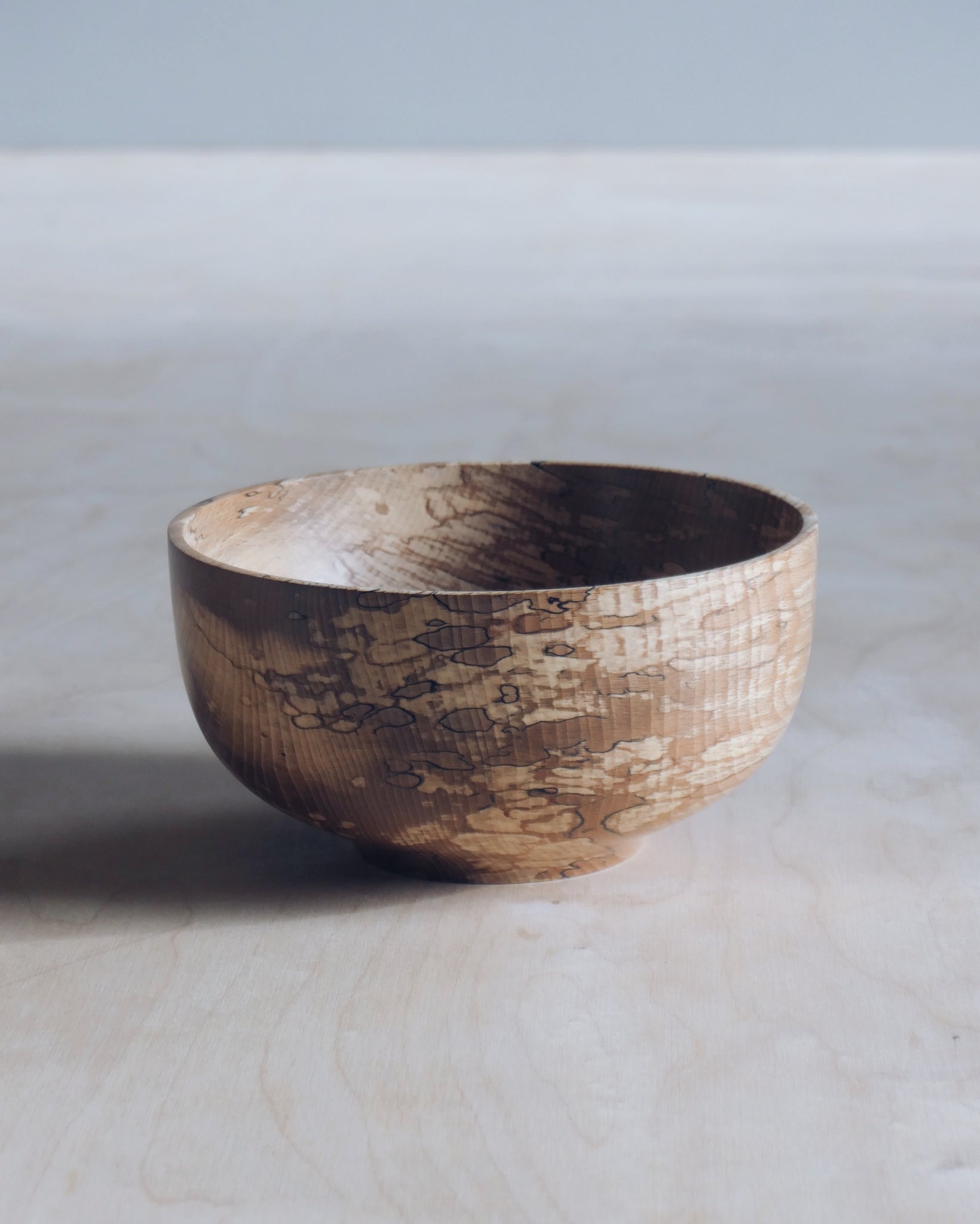 Bowl - in Spalted Beech