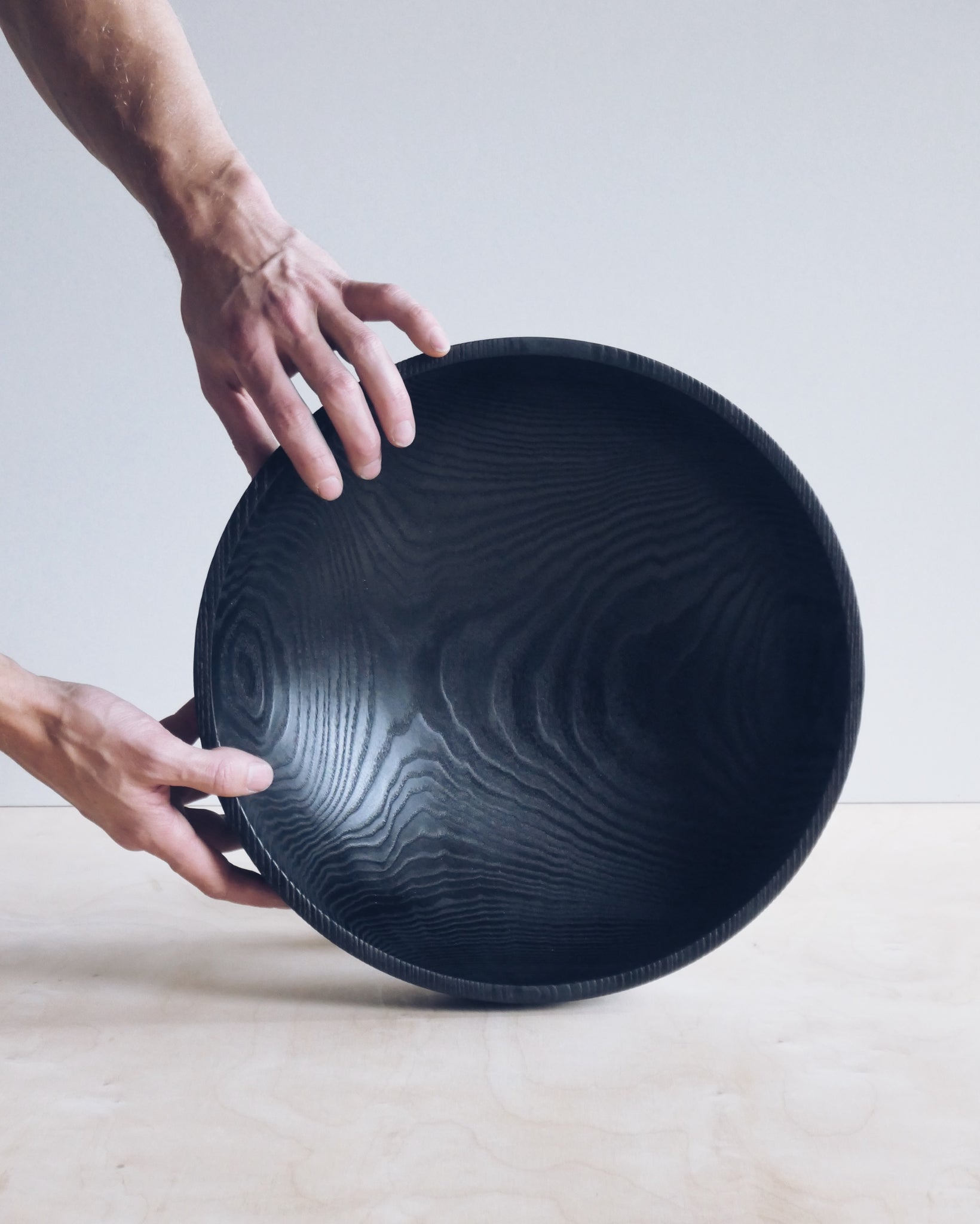XL Yakisugi Bowl - in Ash