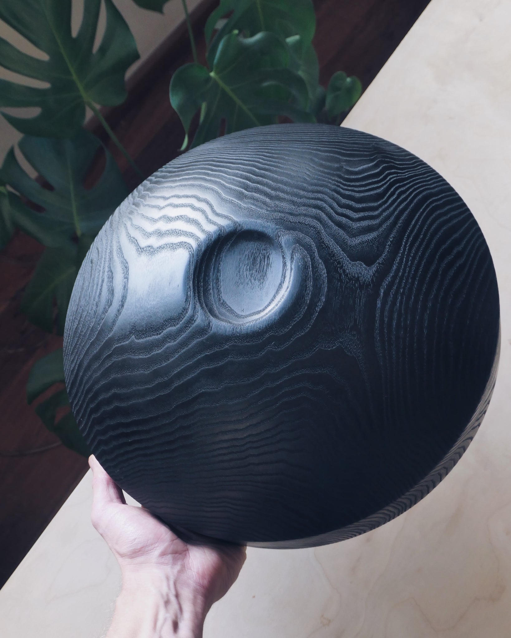 XL Yakisugi Bowl - in Ash