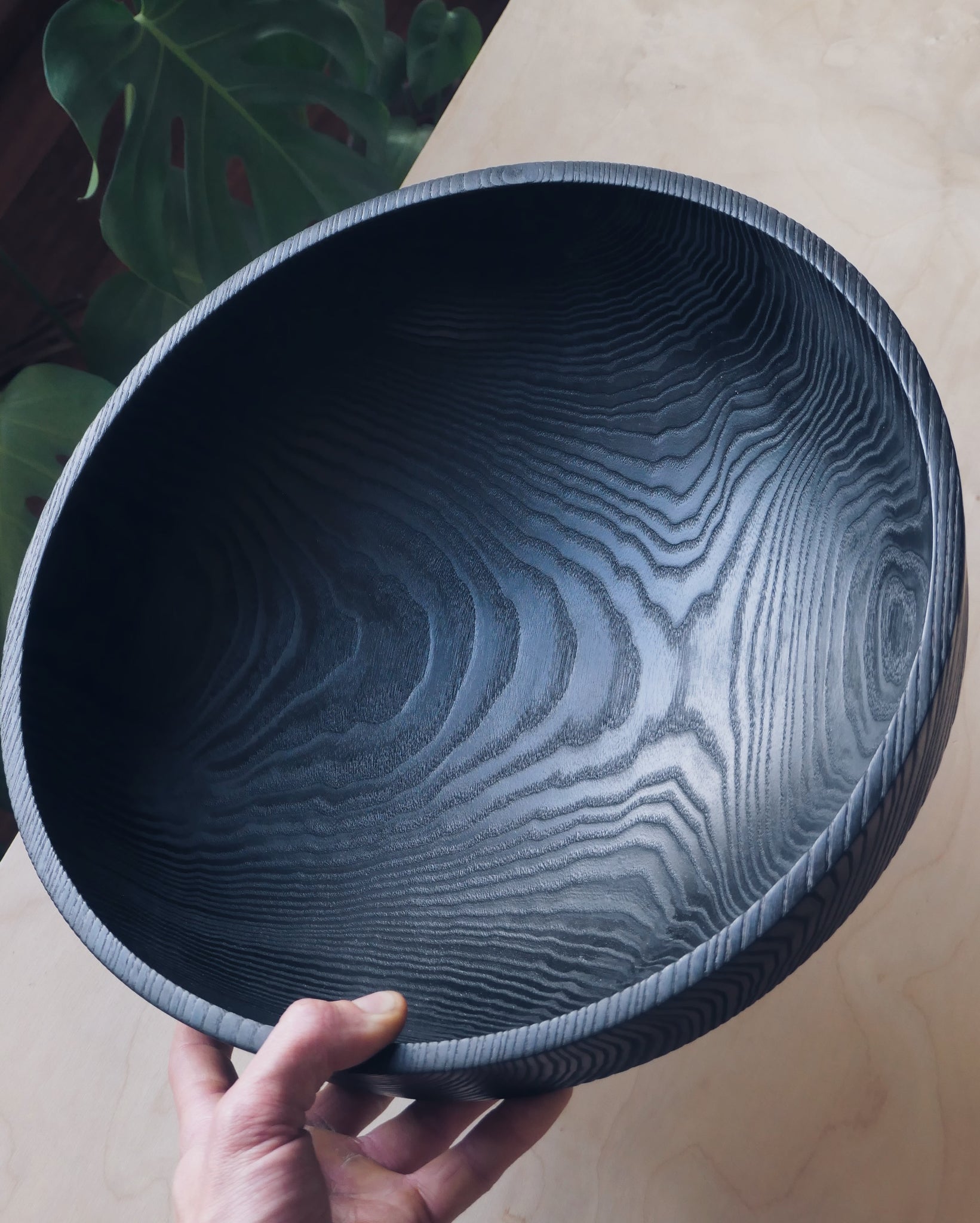 XL Yakisugi Bowl - in Ash