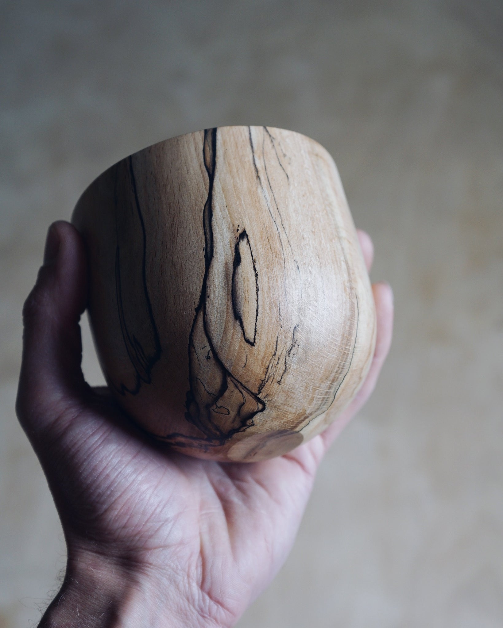 Vessel - in Spalted Beech