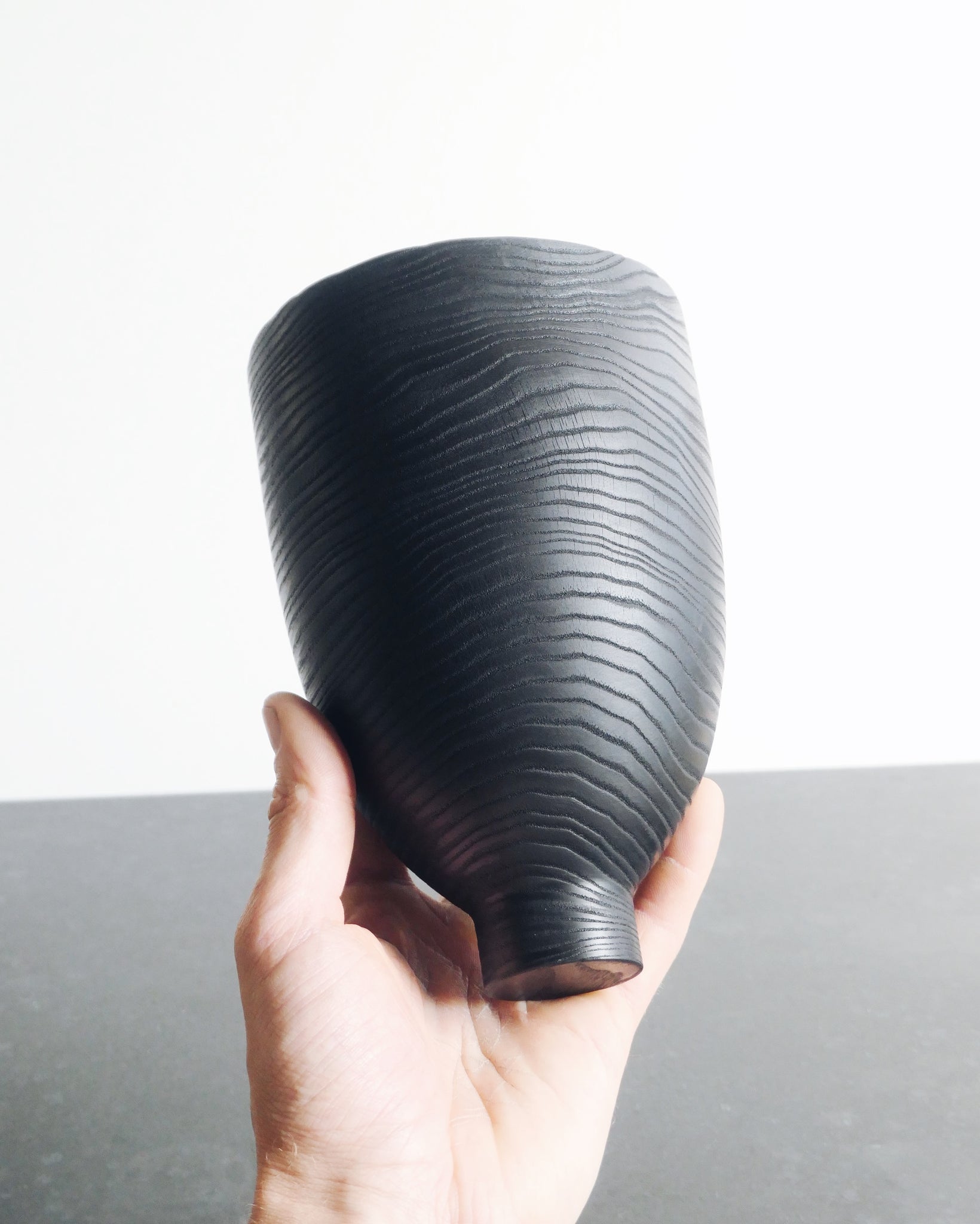 Yakisugi Vessel - in Ash