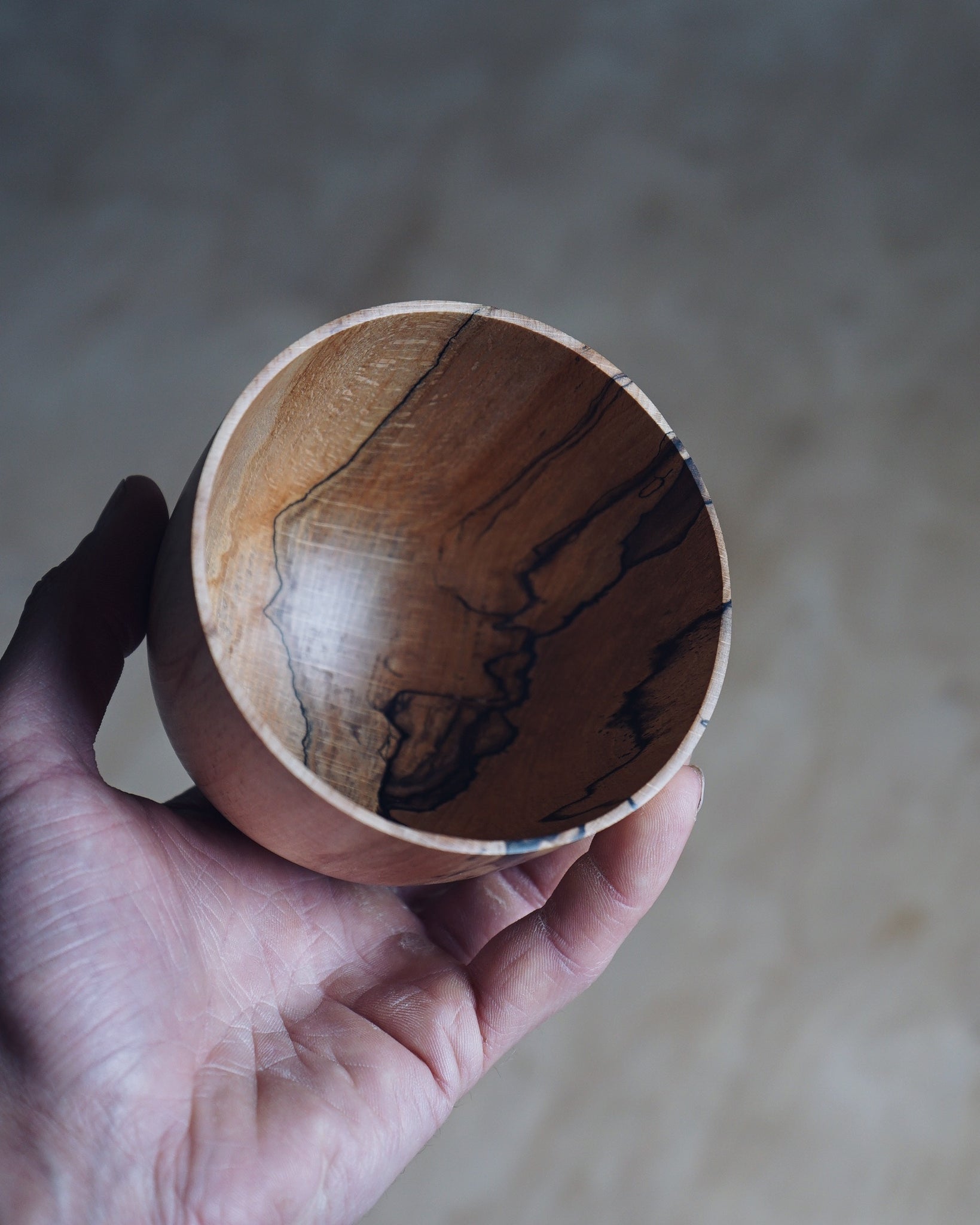 Vessel - in Spalted Beech