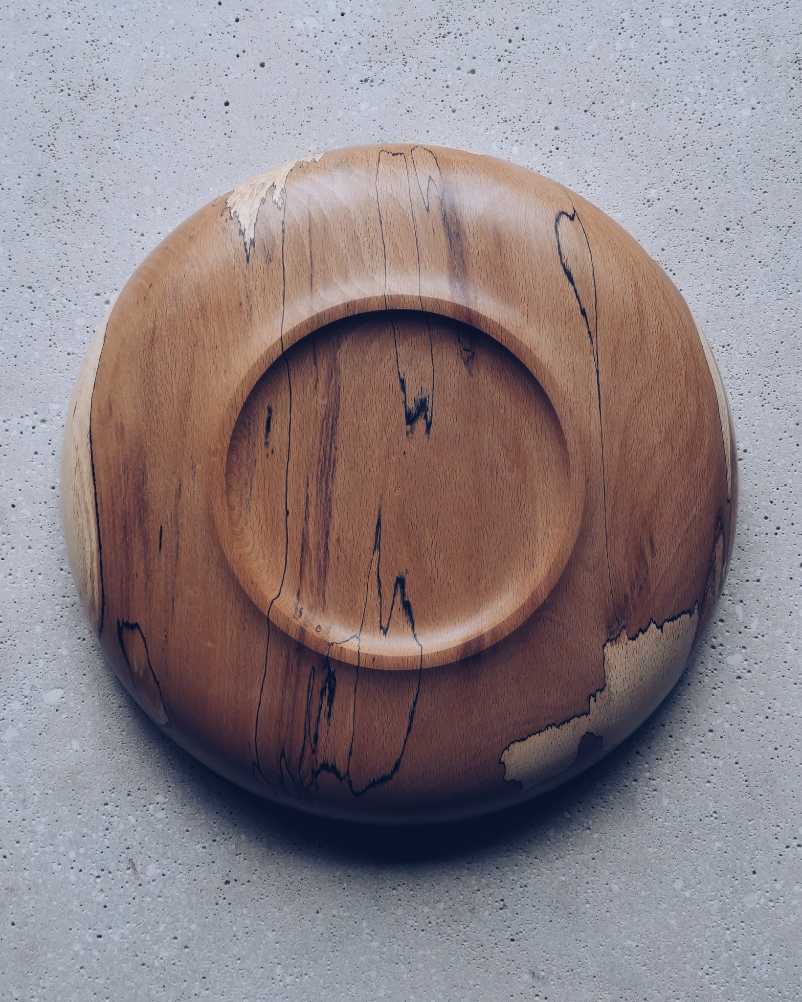 Bowl - in Spalted Beech