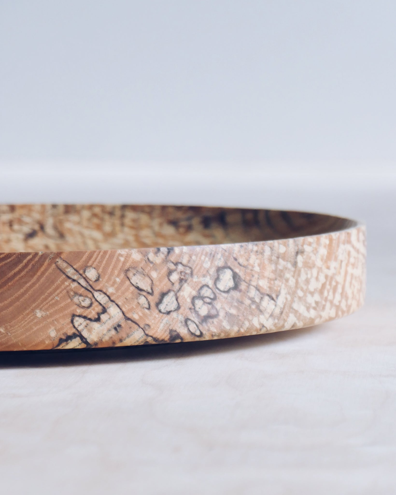 Plate - in Spalted Ash