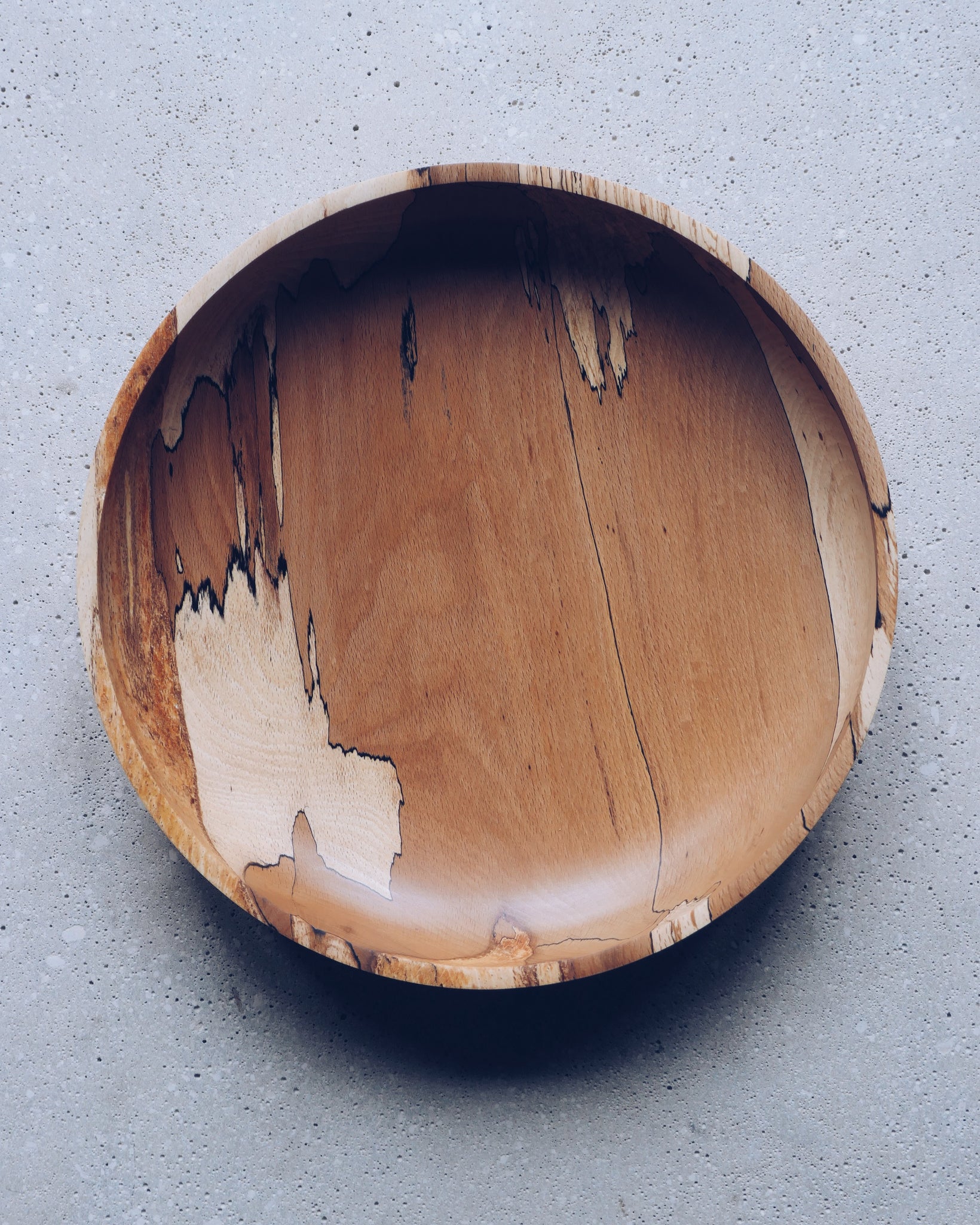 Bowl - in Spalted Beech