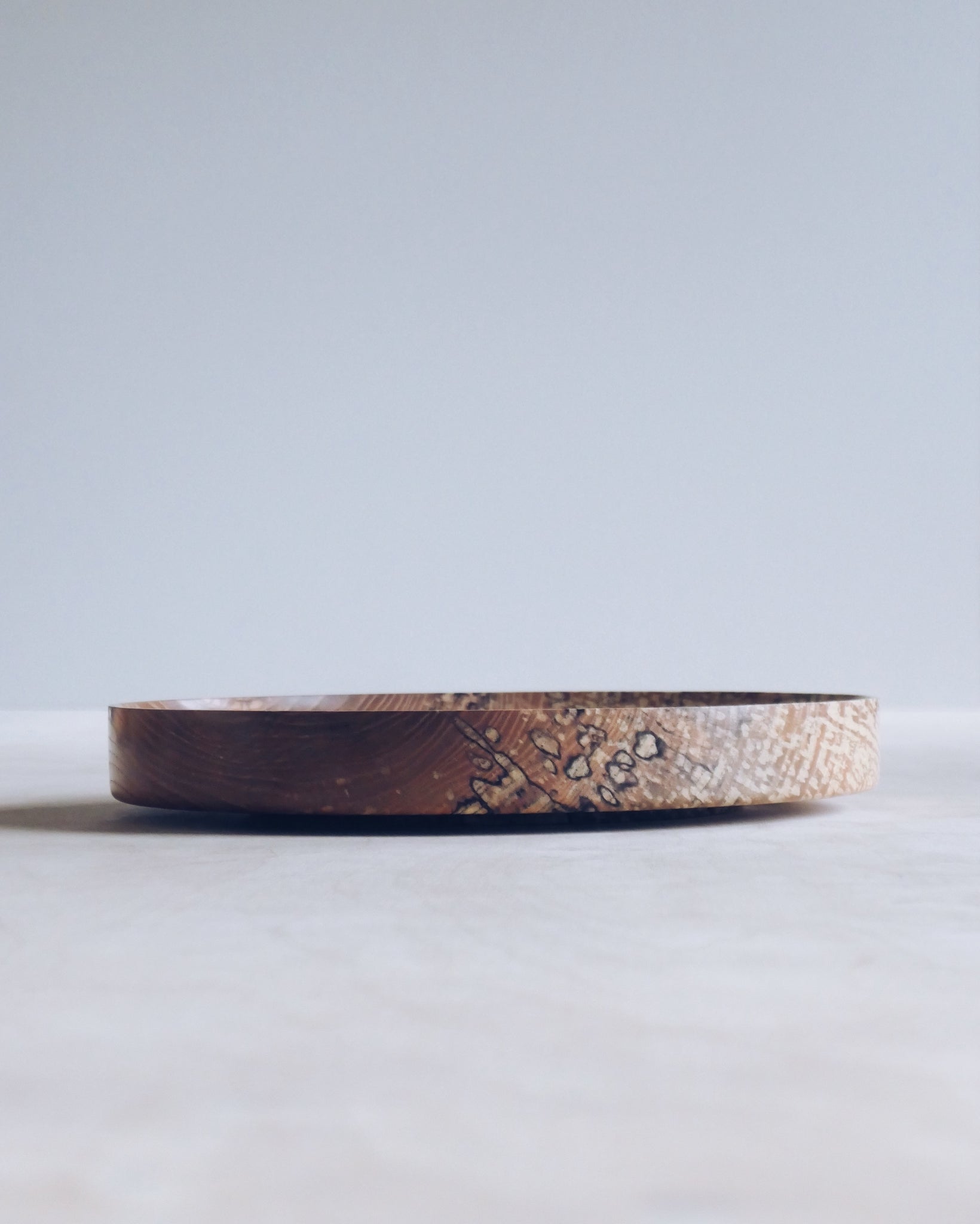 Plate - in Spalted Ash