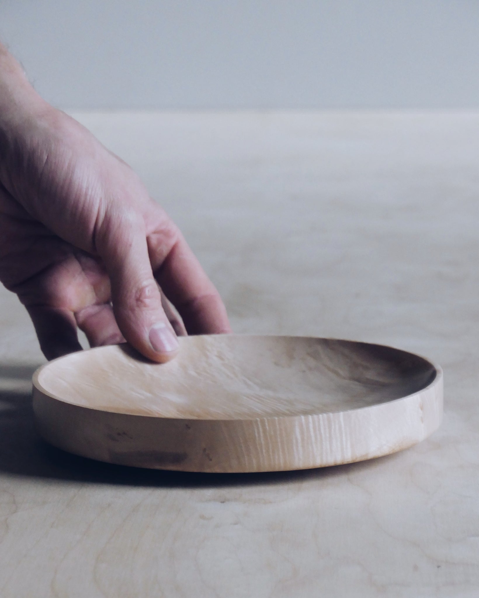 Plate - in Field Maple
