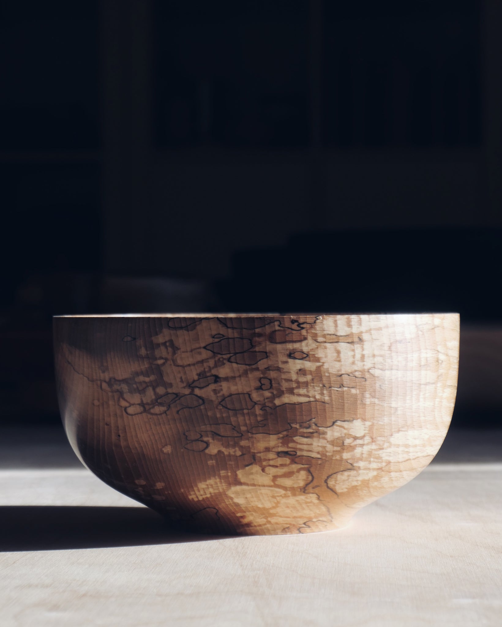 Bowl - in Spalted Beech