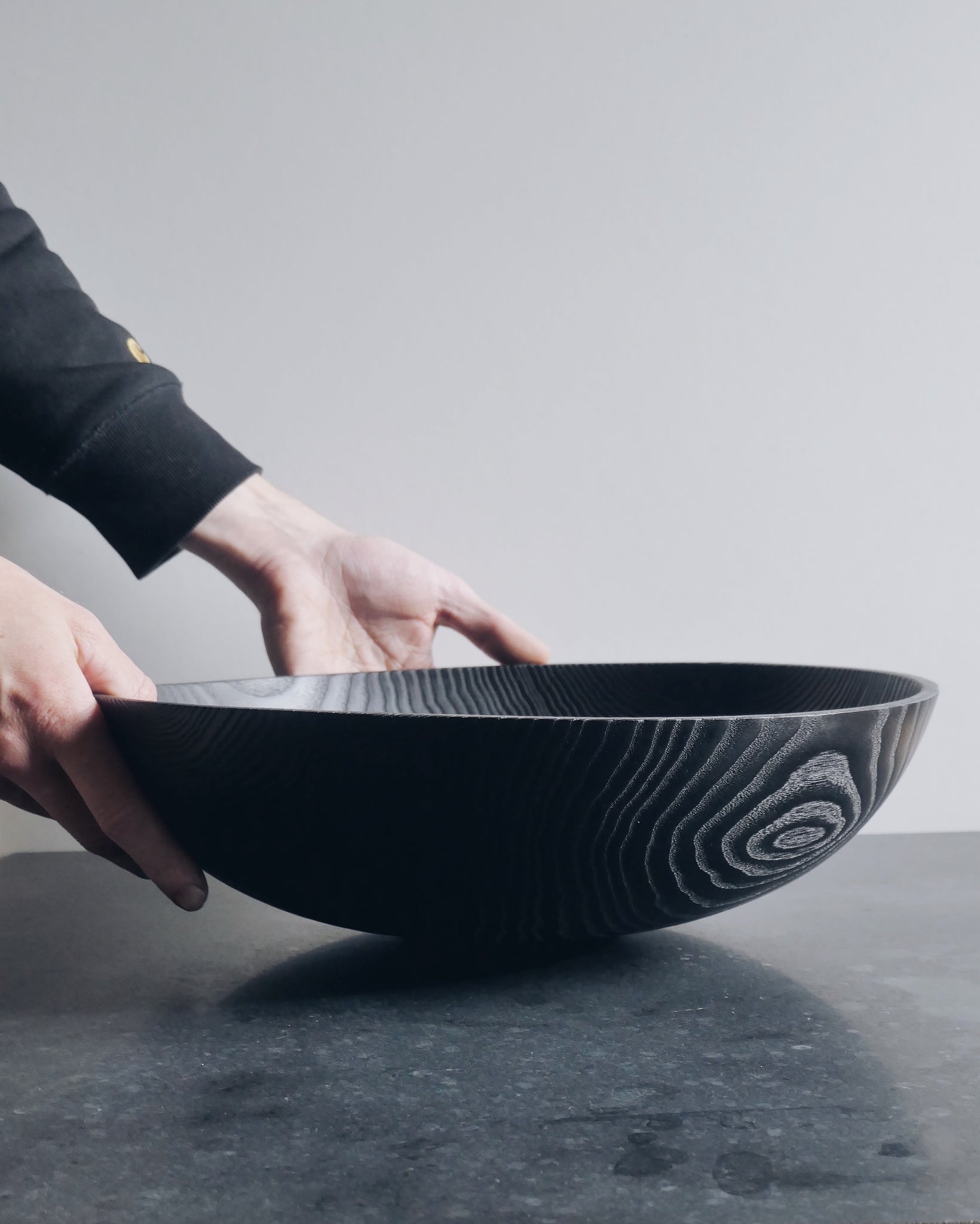 XL Yakisugi Bowl - in Ash