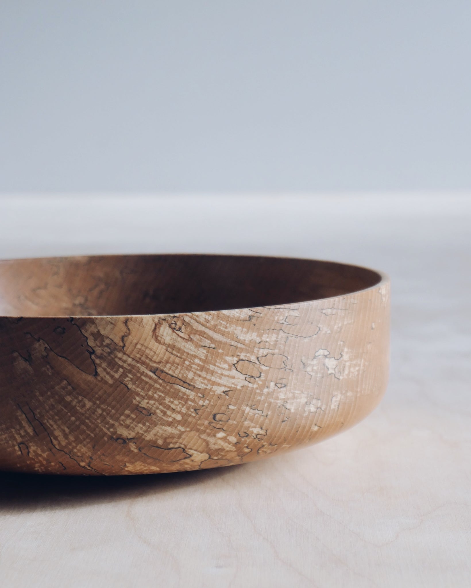 Bowl - in Spalted Beech
