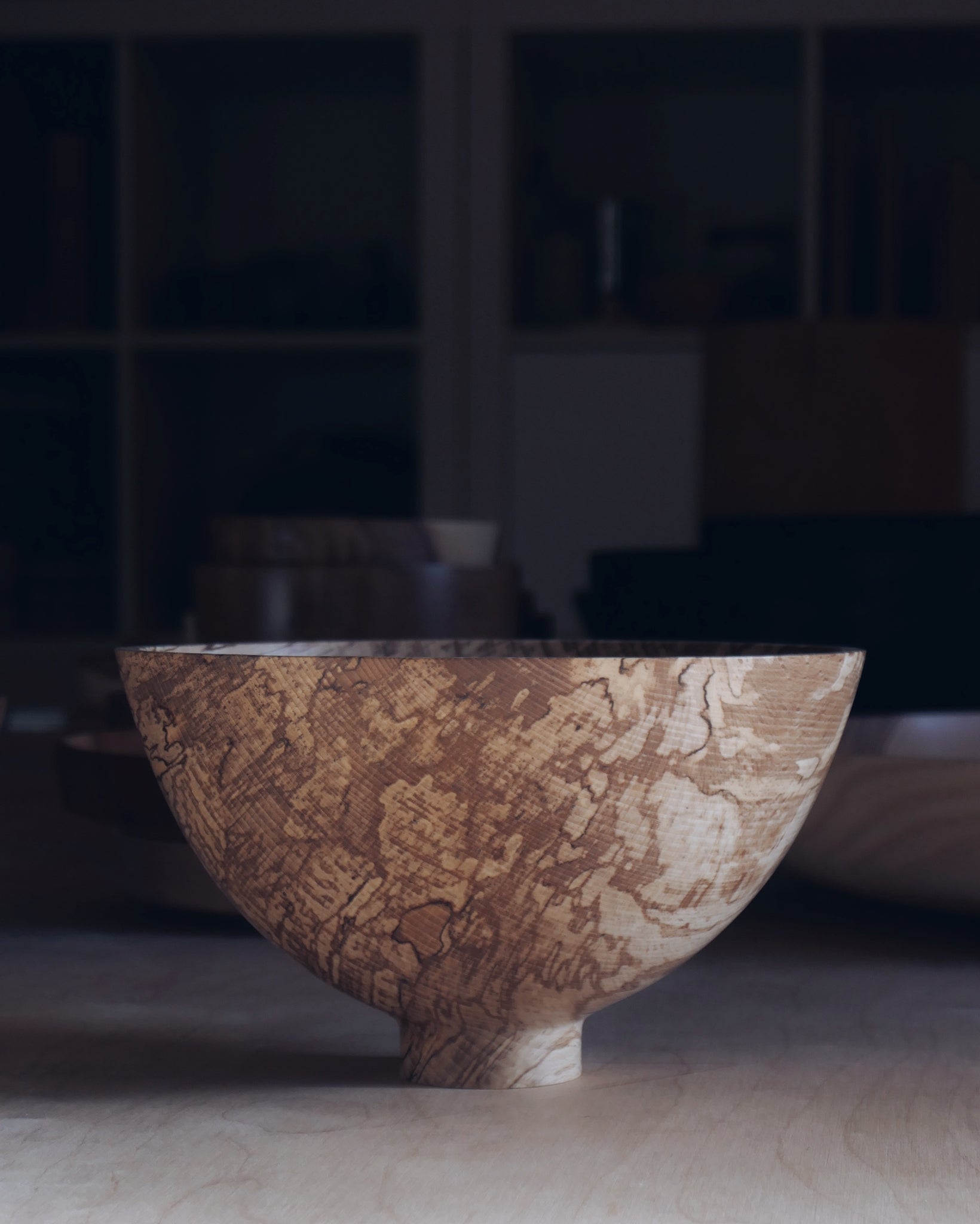 Vessel - in Spalted Beech