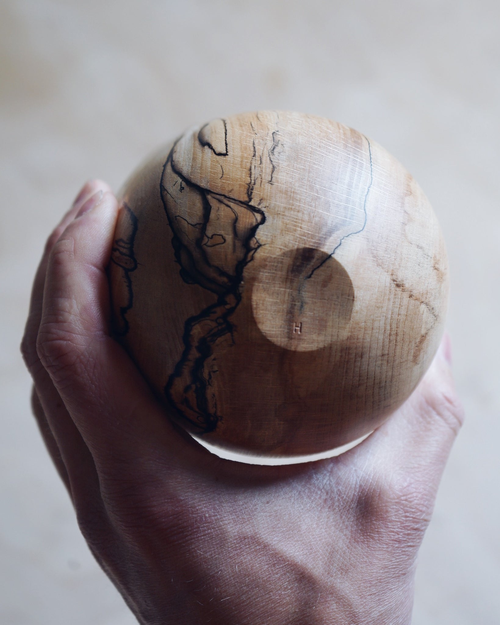 Vessel - in Spalted Beech