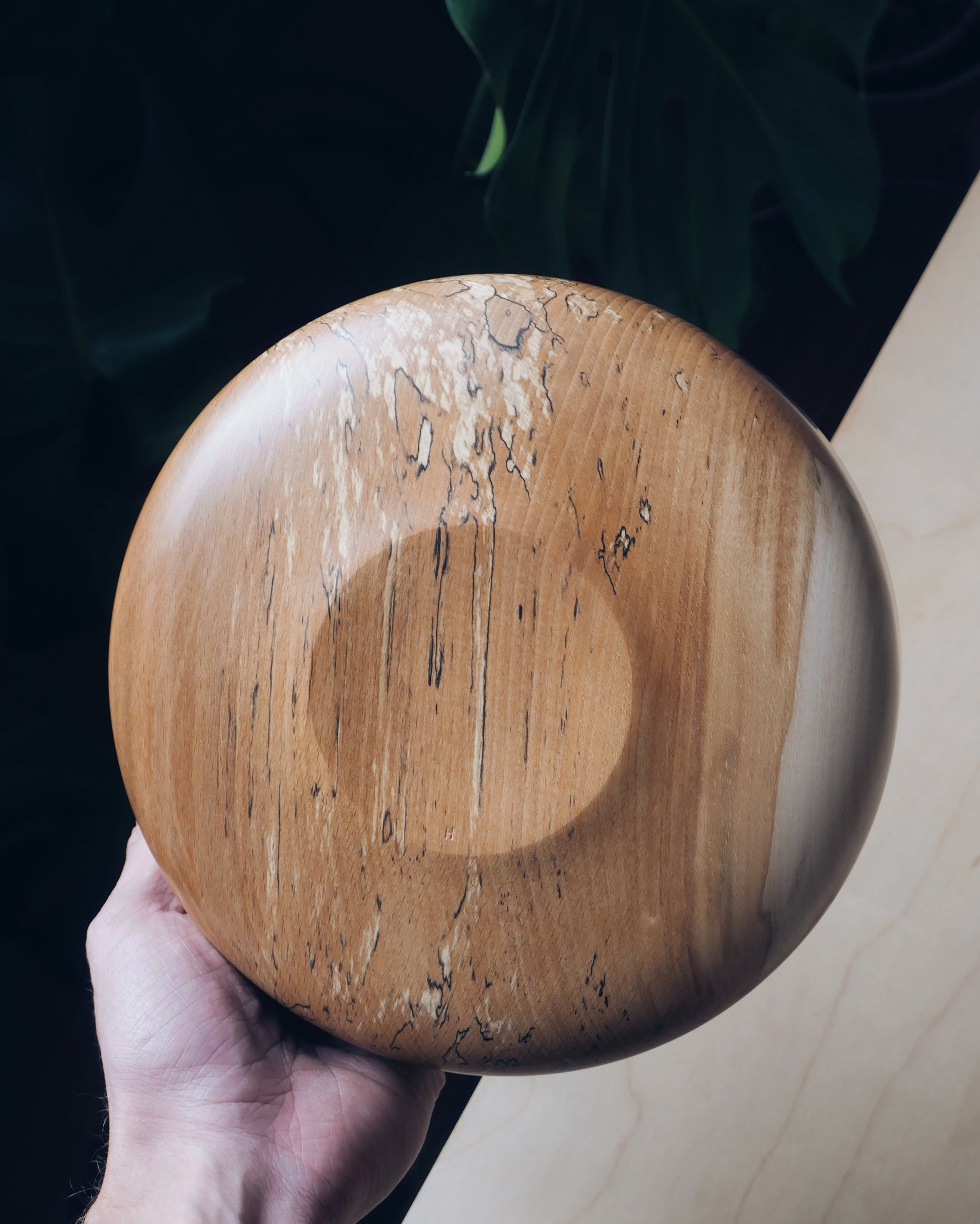Bowl - in Spalted Beech